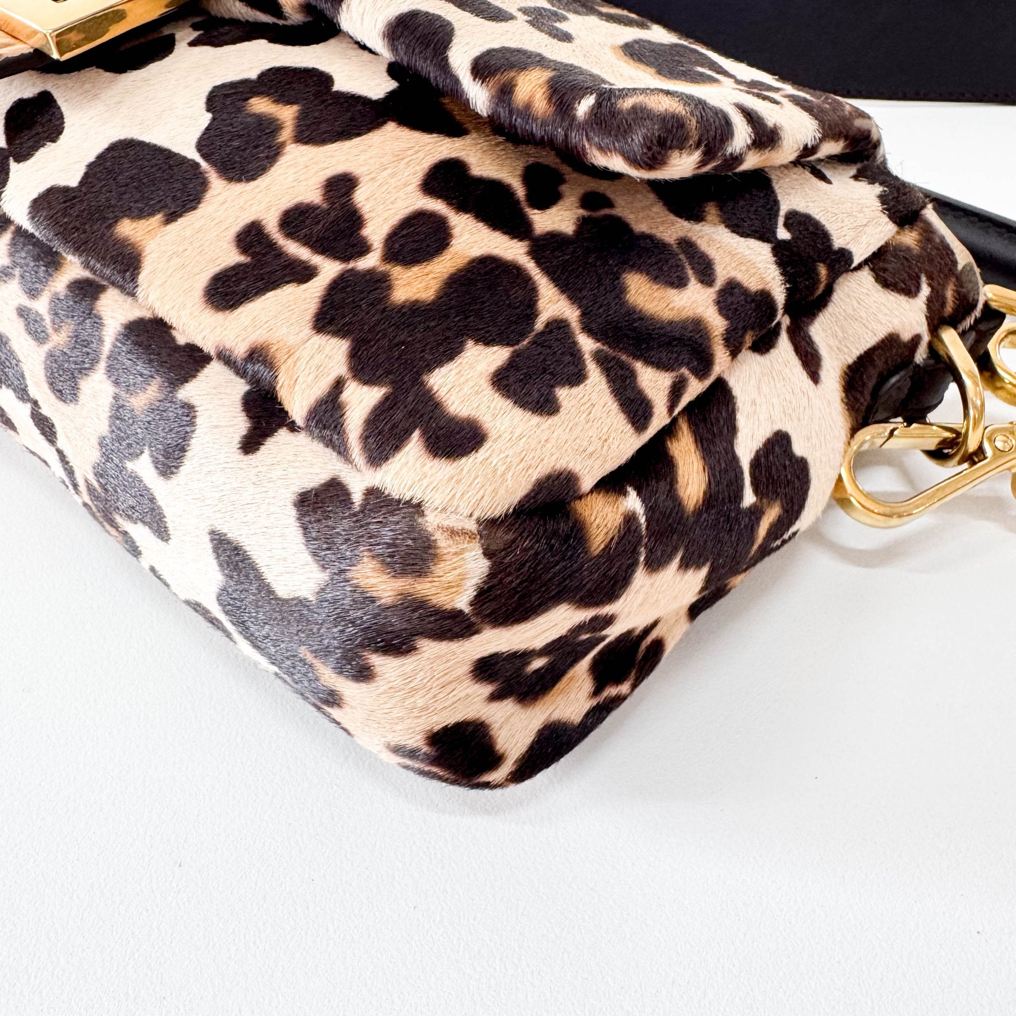 FENDI Baguette Leopard Print Pony Hair, in , Sold by HIVE PRELOVED - Shoulder Bags, ,