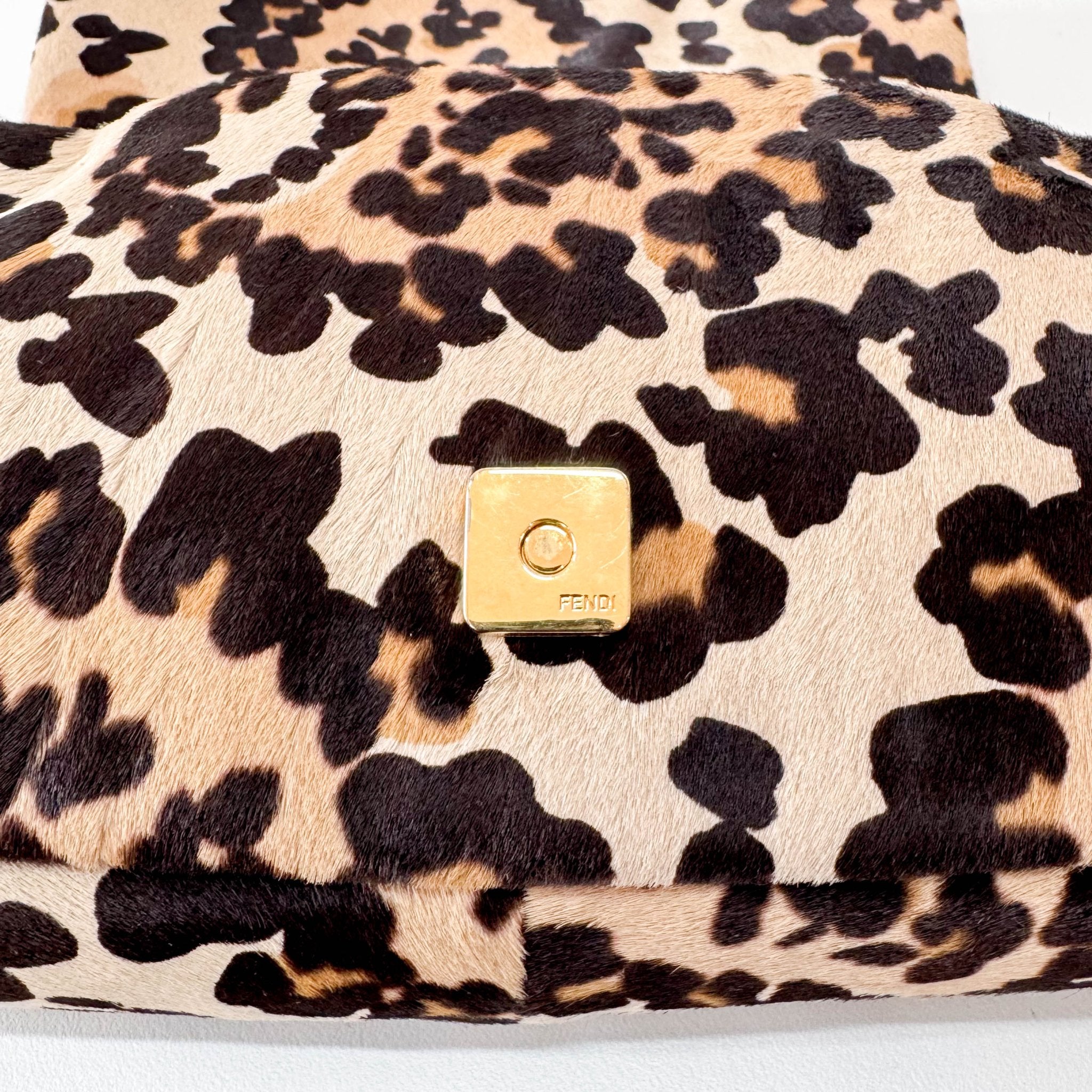 FENDI Baguette Leopard Print Pony Hair, in , Sold by HIVE PRELOVED - Shoulder Bags, ,