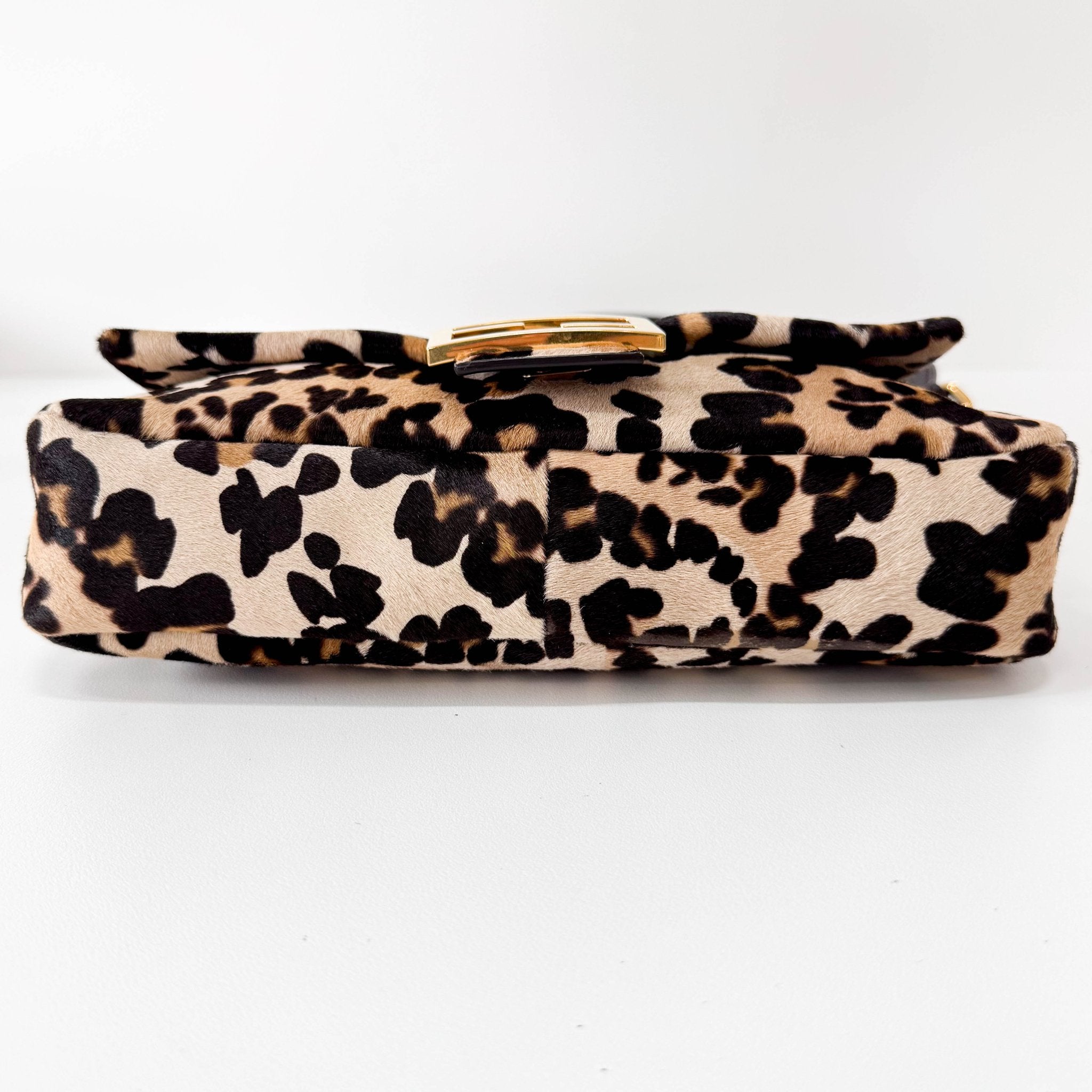 FENDI Baguette Leopard Print Pony Hair, in , Sold by HIVE PRELOVED - Shoulder Bags, ,