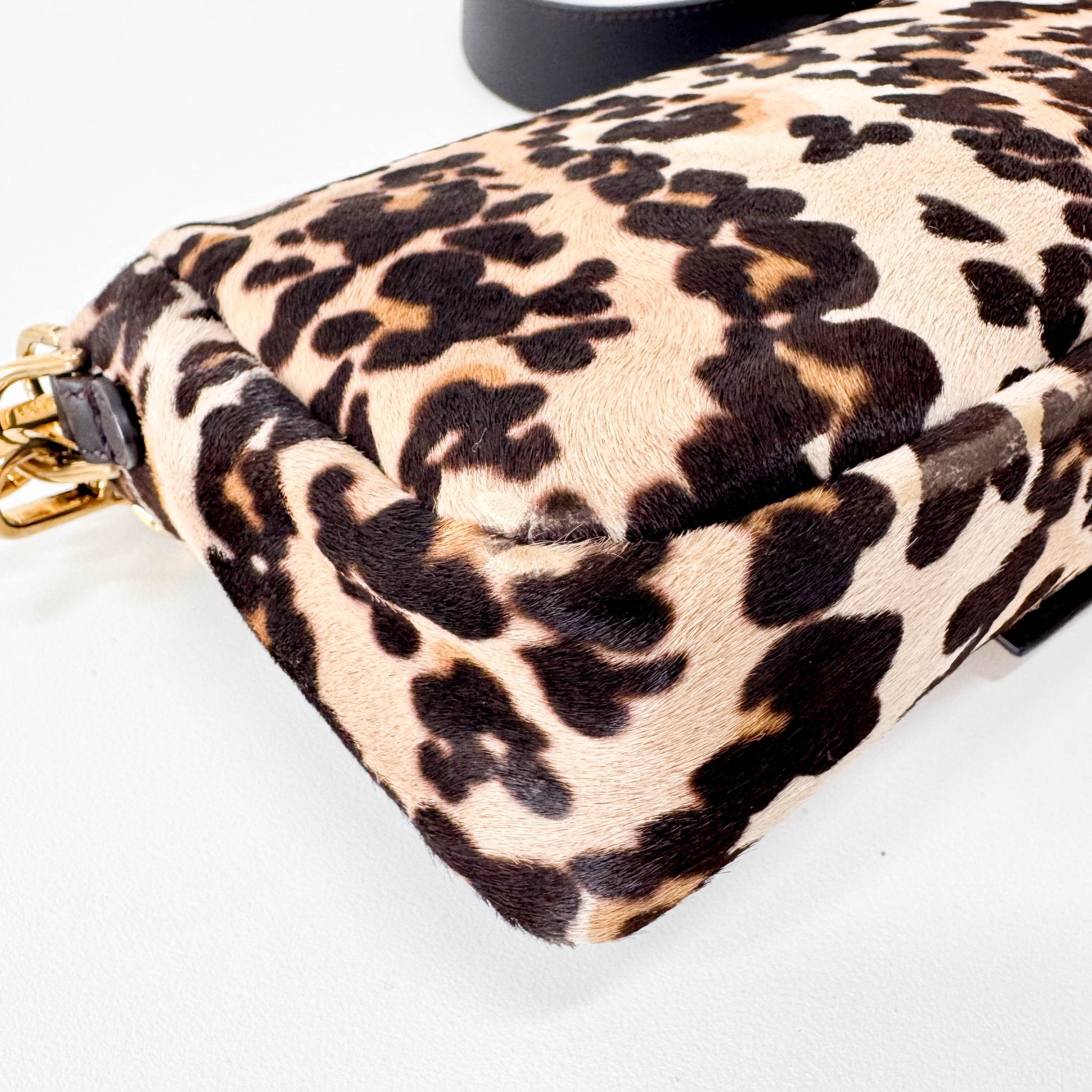 FENDI Baguette Leopard Print Pony Hair, in , Sold by HIVE PRELOVED - Shoulder Bags, ,