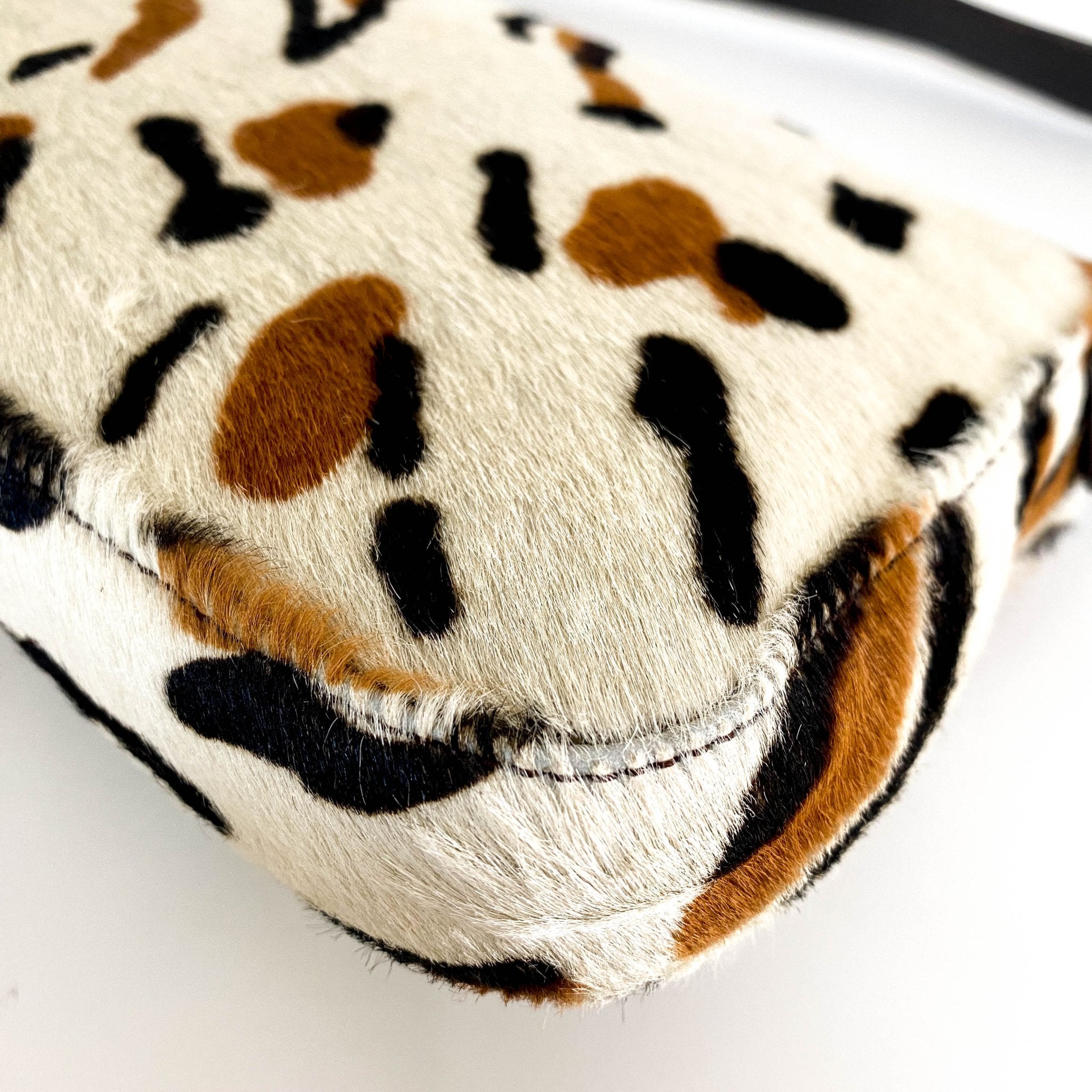 FENDI Baguette Leopard Print Pony Hair Shoulder Bag, in , Sold by HIVE PRELOVED - Shoulder Bags, ,