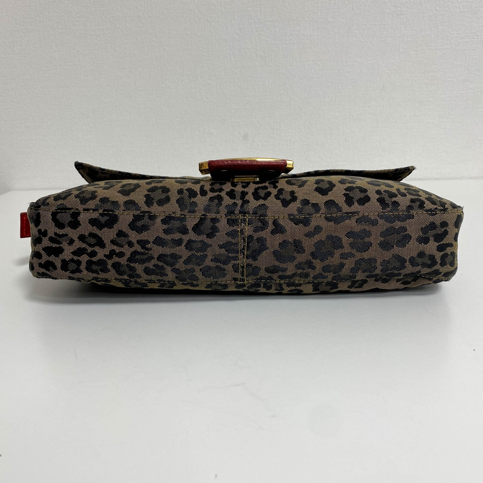 FENDI Baguette Leopard Print Red Shoulder Bag, in , Sold by HIVE PRELOVED - Shoulder Bags, ,