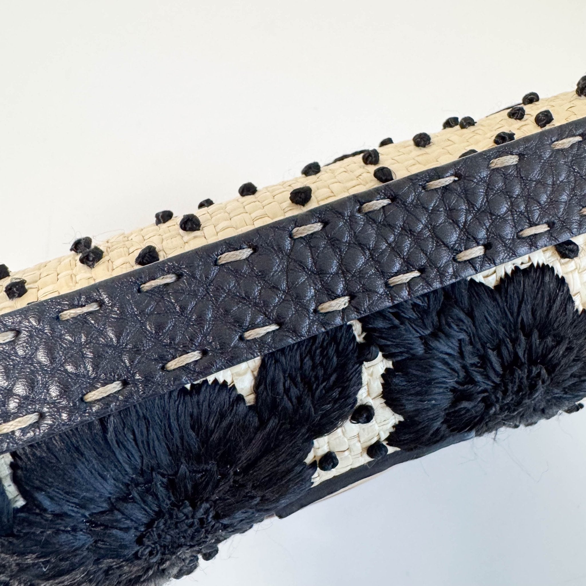 FENDI Baguette Limited Edition Raffia Embroidered Selleria Shoulder Bag, in , Sold by HIVE PRELOVED - Shoulder Bags, ,