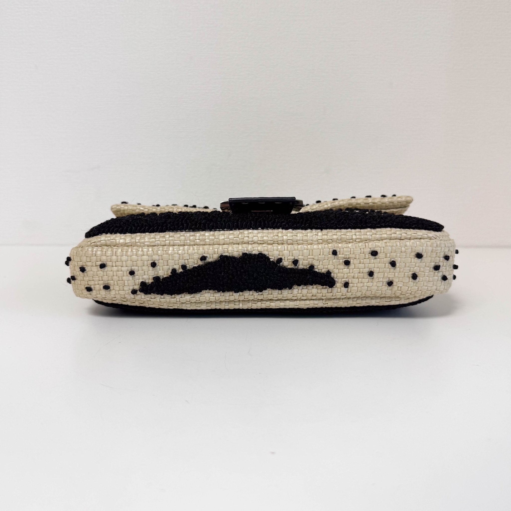 FENDI Baguette Limited Edition Raffia Embroidered Selleria Shoulder Bag, in , Sold by HIVE PRELOVED - Shoulder Bags, ,