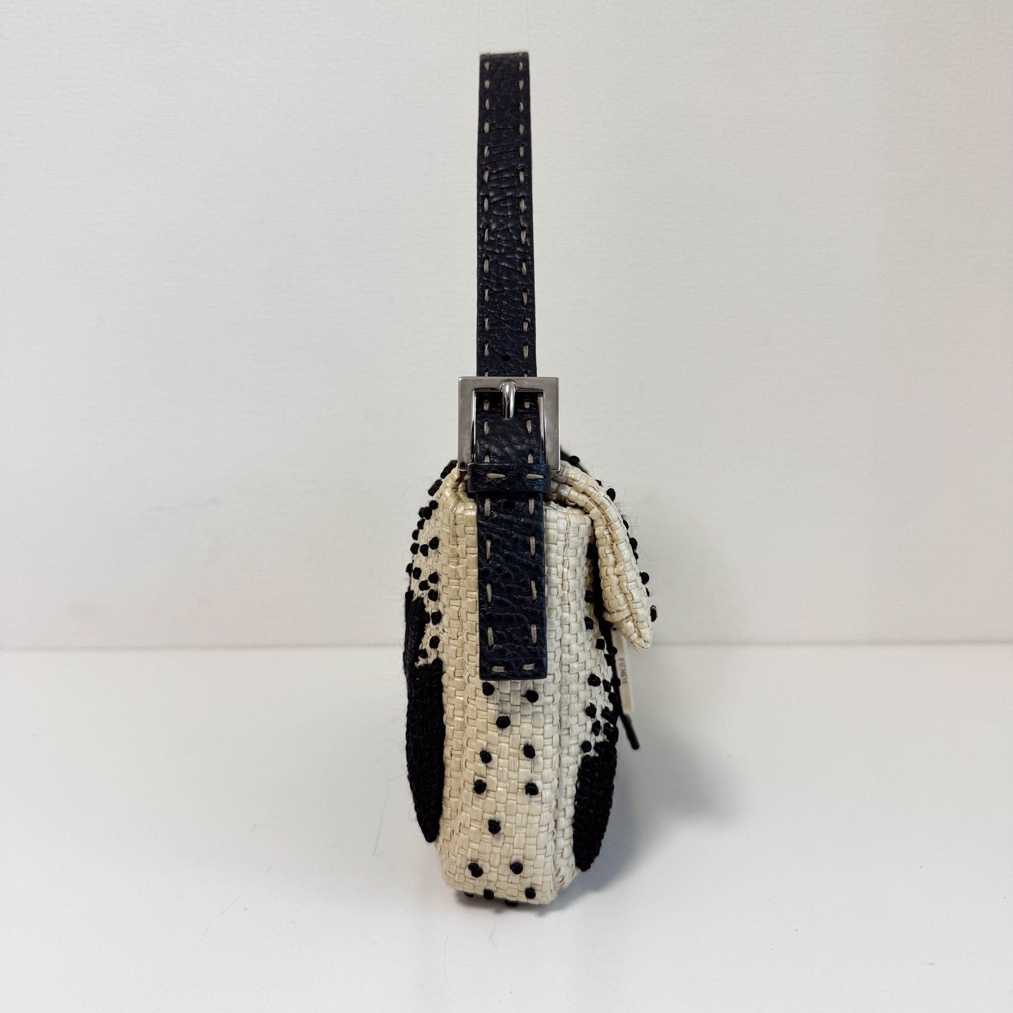 FENDI Baguette Limited Edition Raffia Embroidered Selleria Shoulder Bag, in , Sold by HIVE PRELOVED - Shoulder Bags, ,