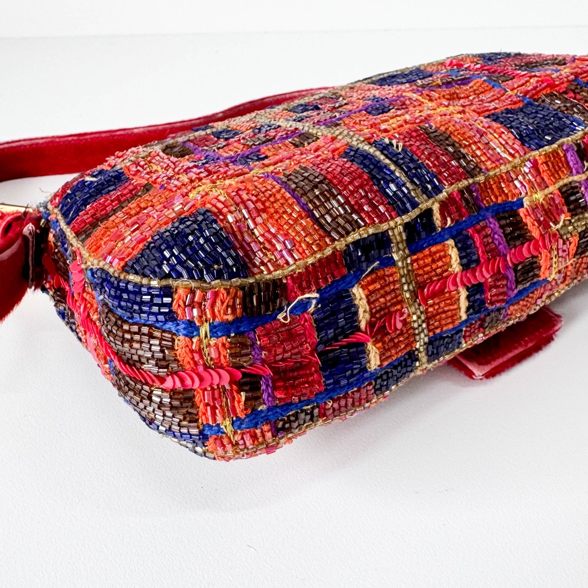 FENDI Baguette Multicolor Beaded Shoulder Bag, in , Sold by HIVE PRELOVED - Shoulder Bags, ,