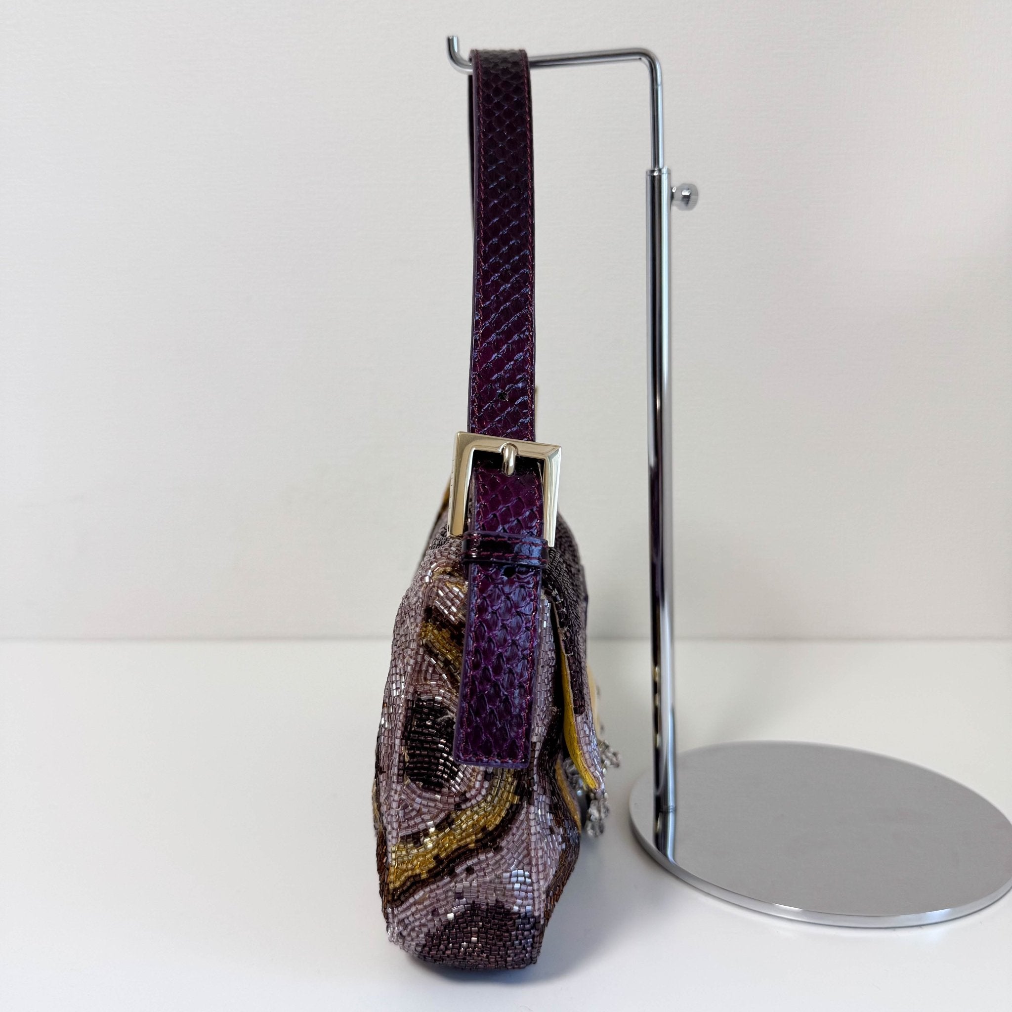 FENDI Baguette Multicolor Psychedelic Beaded Shoulder Bag, in , Sold by HIVE PRELOVED - Shoulder Bags, ,