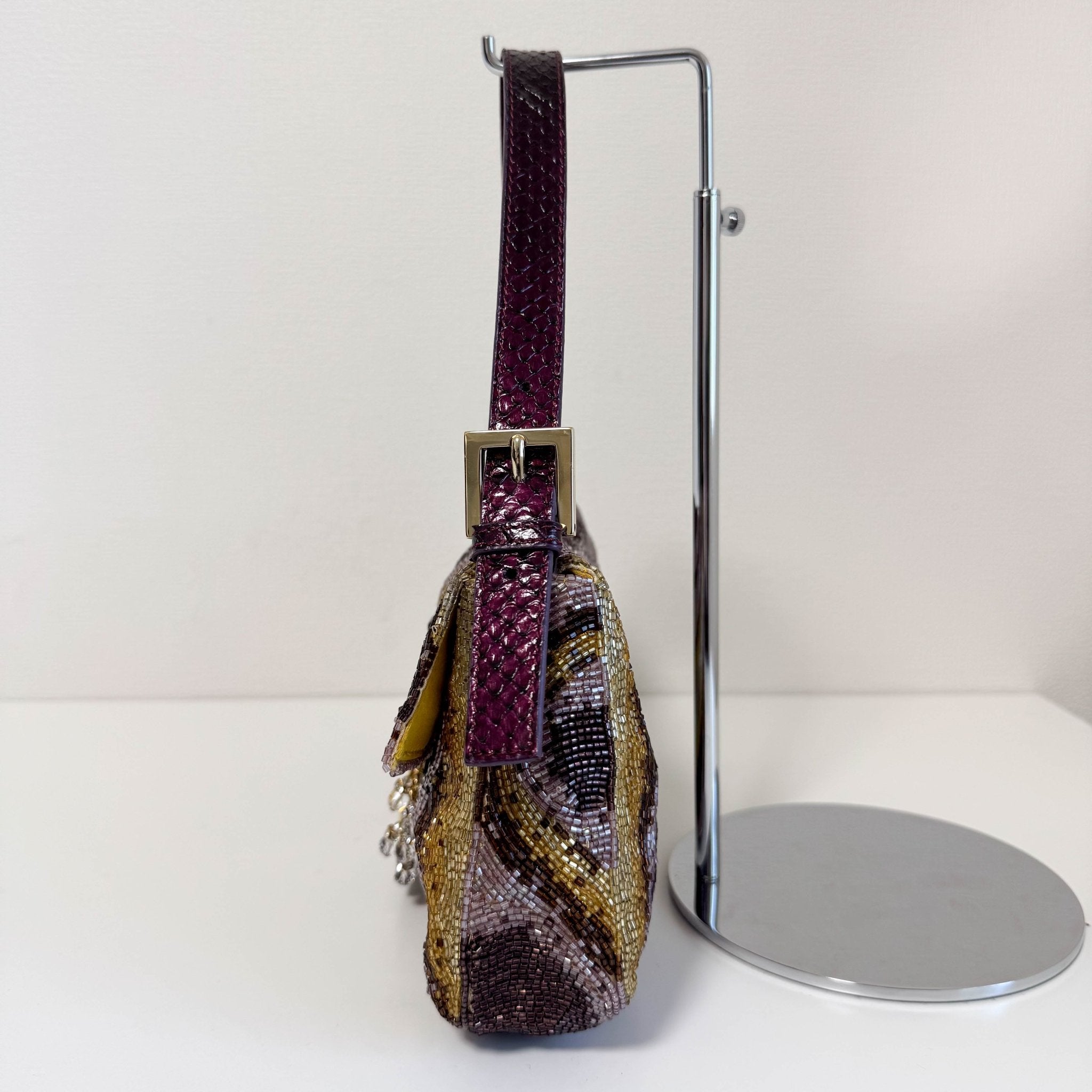 FENDI Baguette Multicolor Psychedelic Beaded Shoulder Bag, in , Sold by HIVE PRELOVED - Shoulder Bags, ,