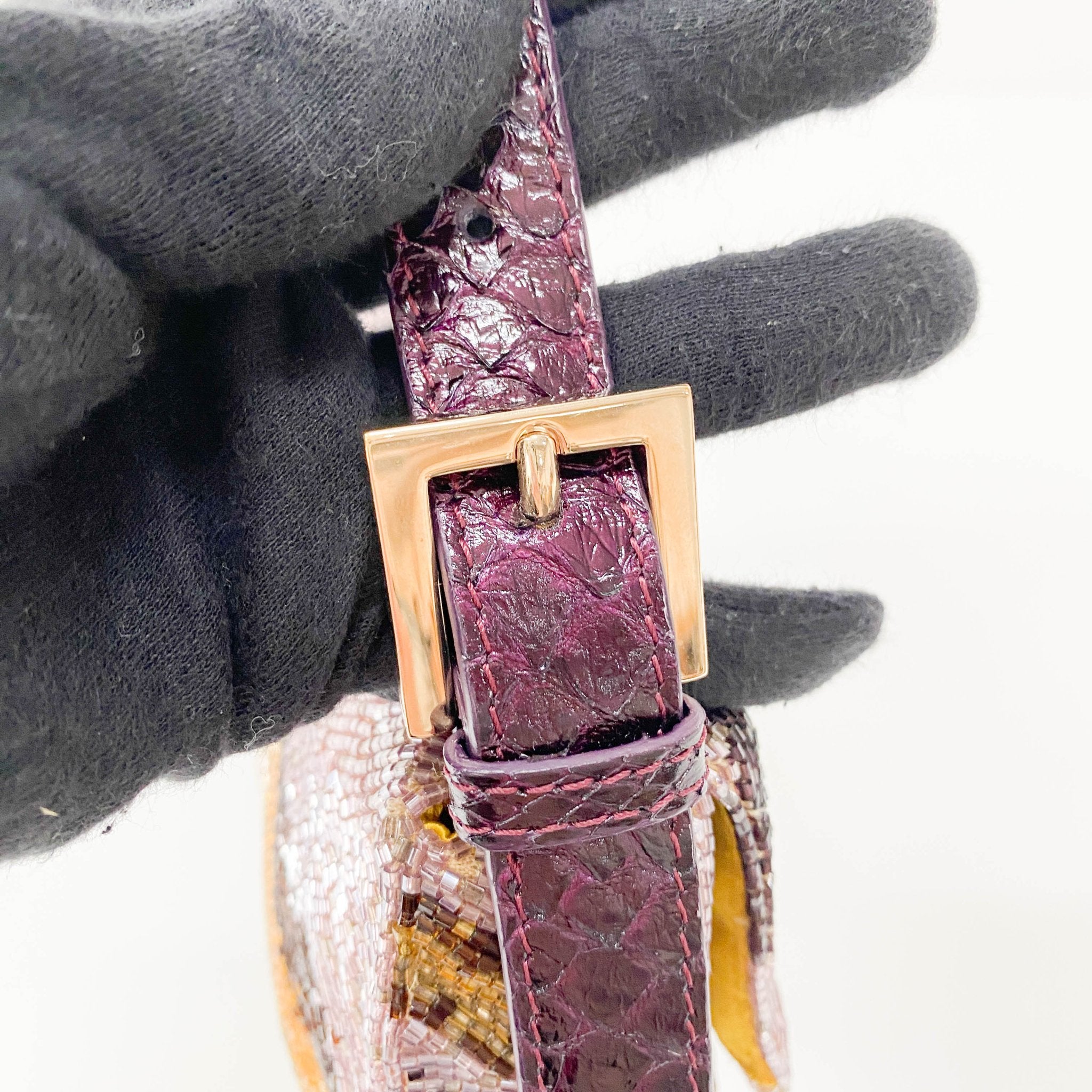 FENDI Baguette Multicolor Psychedelic Beaded Shoulder Bag, in , Sold by HIVE PRELOVED - Shoulder Bags, ,