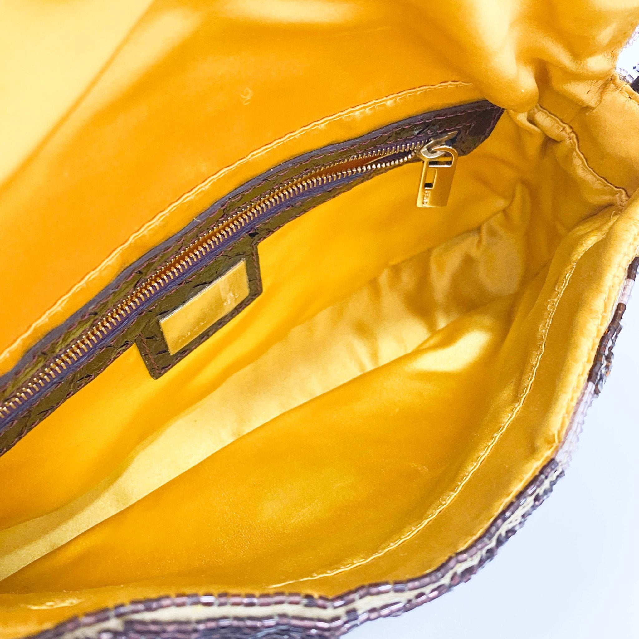 FENDI Baguette Multicolor Psychedelic Beaded Shoulder Bag, in , Sold by HIVE PRELOVED - Shoulder Bags, ,