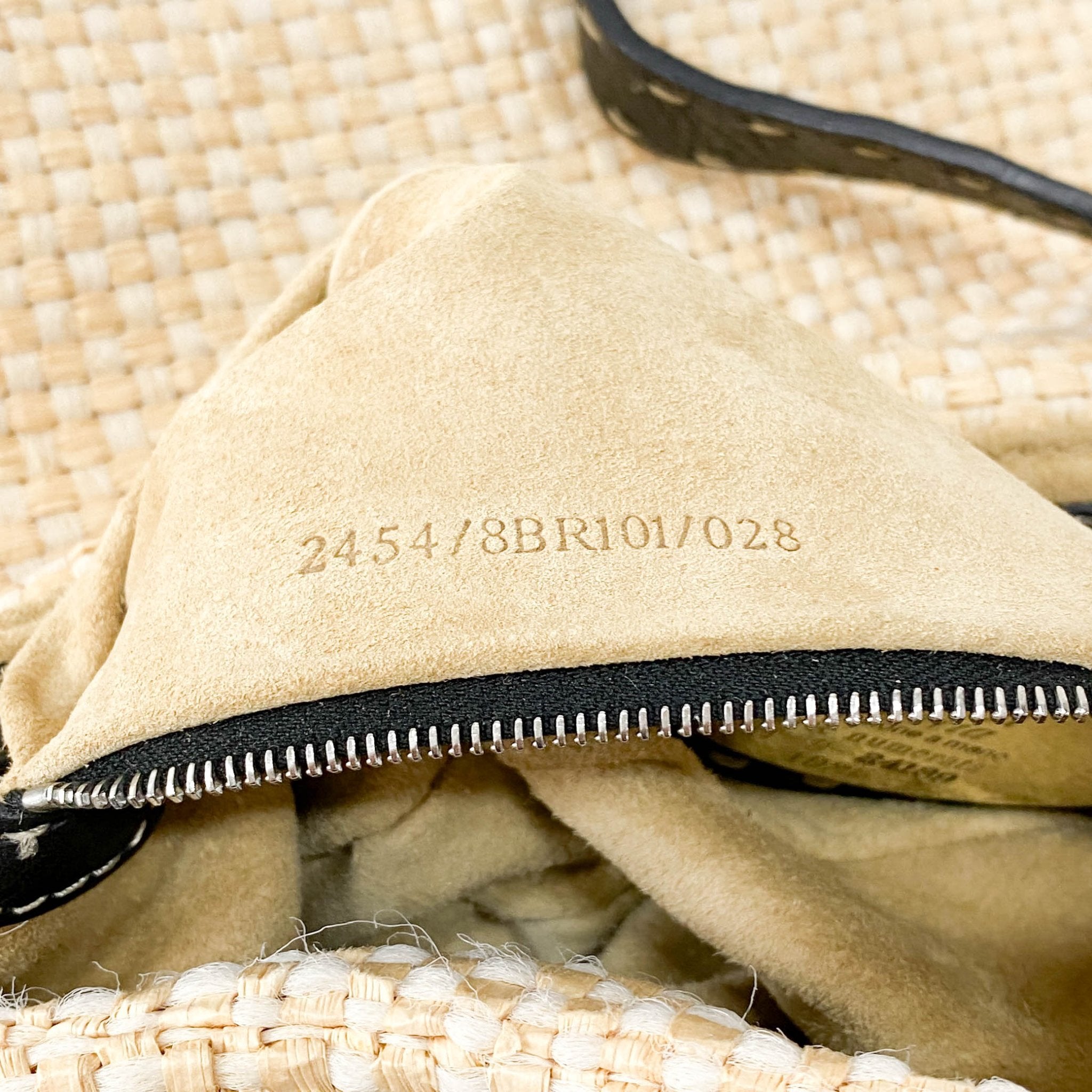 FENDI Baguette Paglia Embroidered Shoulder Bag, in , Sold by HIVE PRELOVED - Shoulder Bags, ,