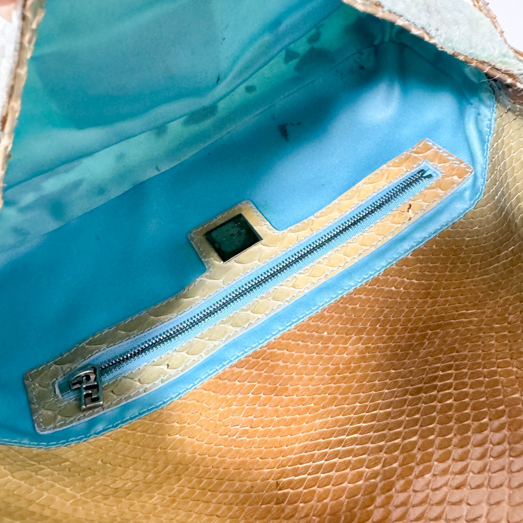 FENDI Baguette Pastel Green Sequin Shoulder Bag, in , Sold by HIVE PRELOVED - Shoulder Bags, ,