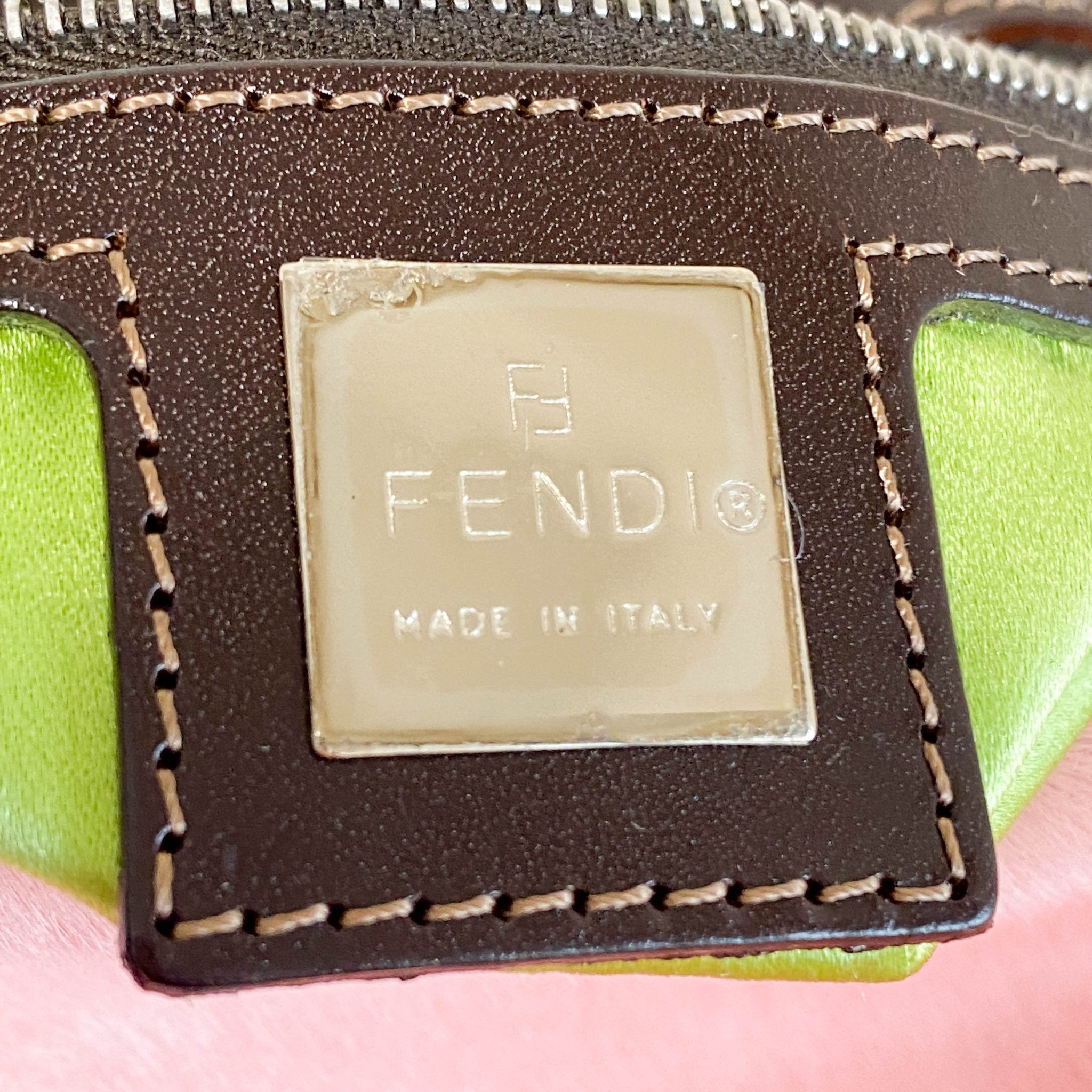 FENDI Baguette Pink Pony Hair Shoulder Bag, in , Sold by HIVE PRELOVED - Shoulder Bags, ,