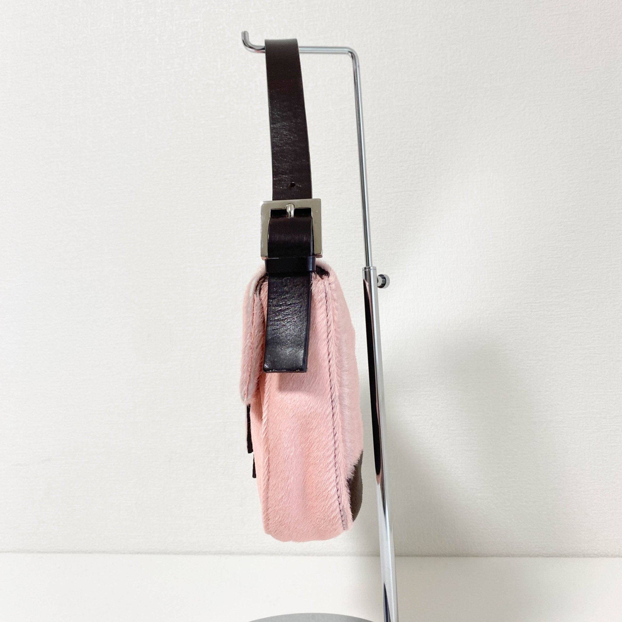 FENDI Baguette Pink Pony Hair Shoulder Bag, in , Sold by HIVE PRELOVED - Shoulder Bags, ,