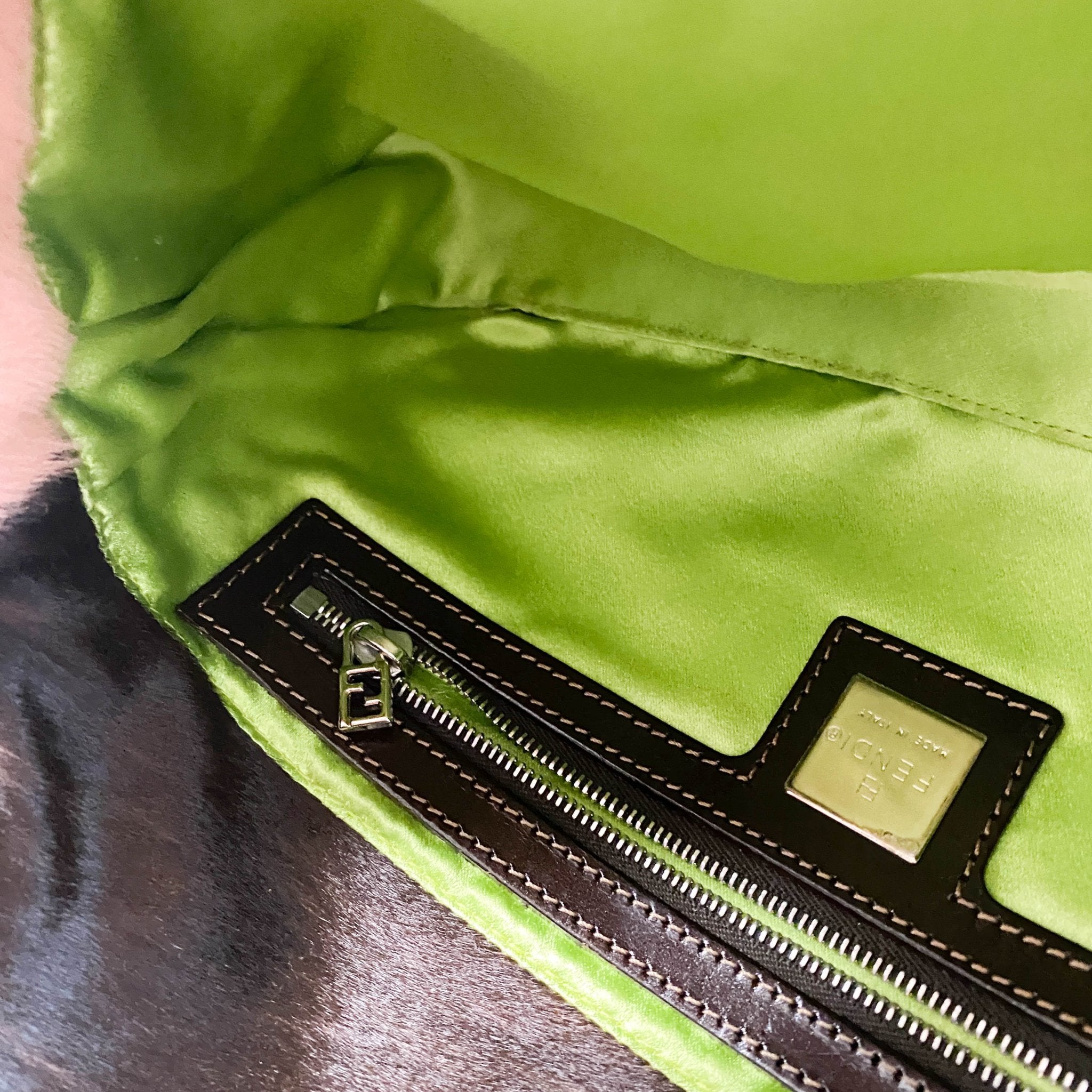 FENDI Baguette Pink Pony Hair Shoulder Bag, in , Sold by HIVE PRELOVED - Shoulder Bags, ,