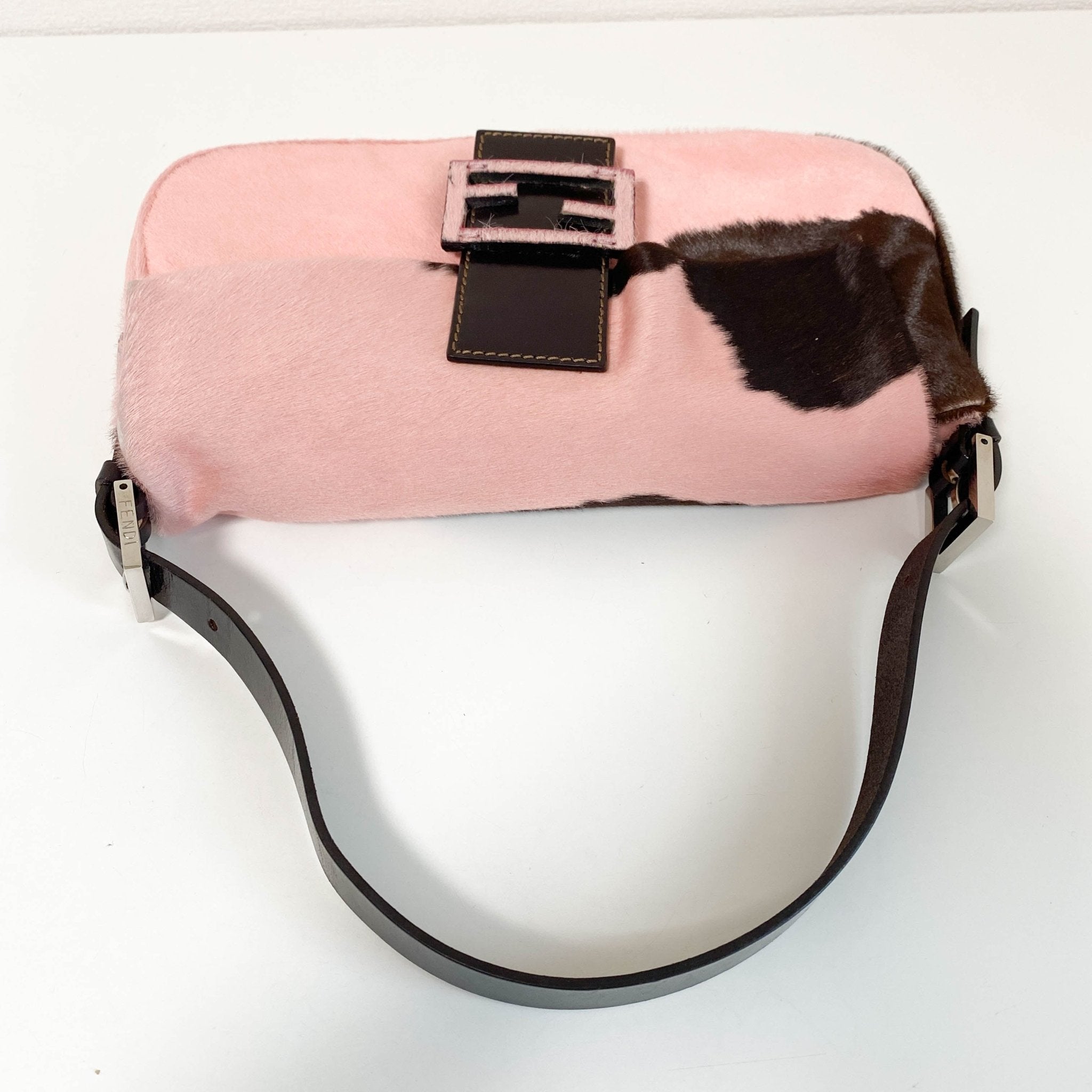 FENDI Baguette Pink Pony Hair Shoulder Bag, in , Sold by HIVE PRELOVED - Shoulder Bags, ,