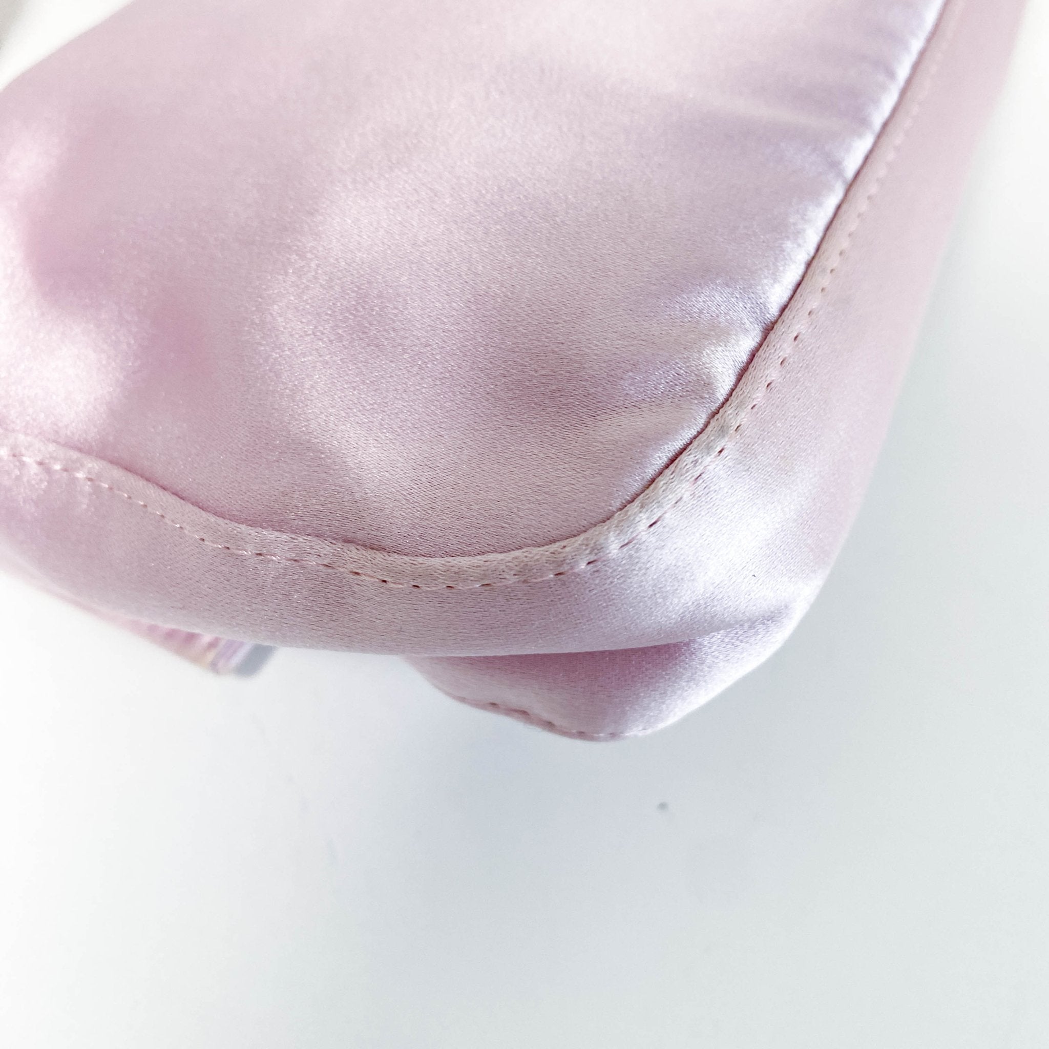 FENDI Baguette Pink Satin Rhinestone Shoulder Bag, in , Sold by HIVE PRELOVED - Shoulder Bags, ,