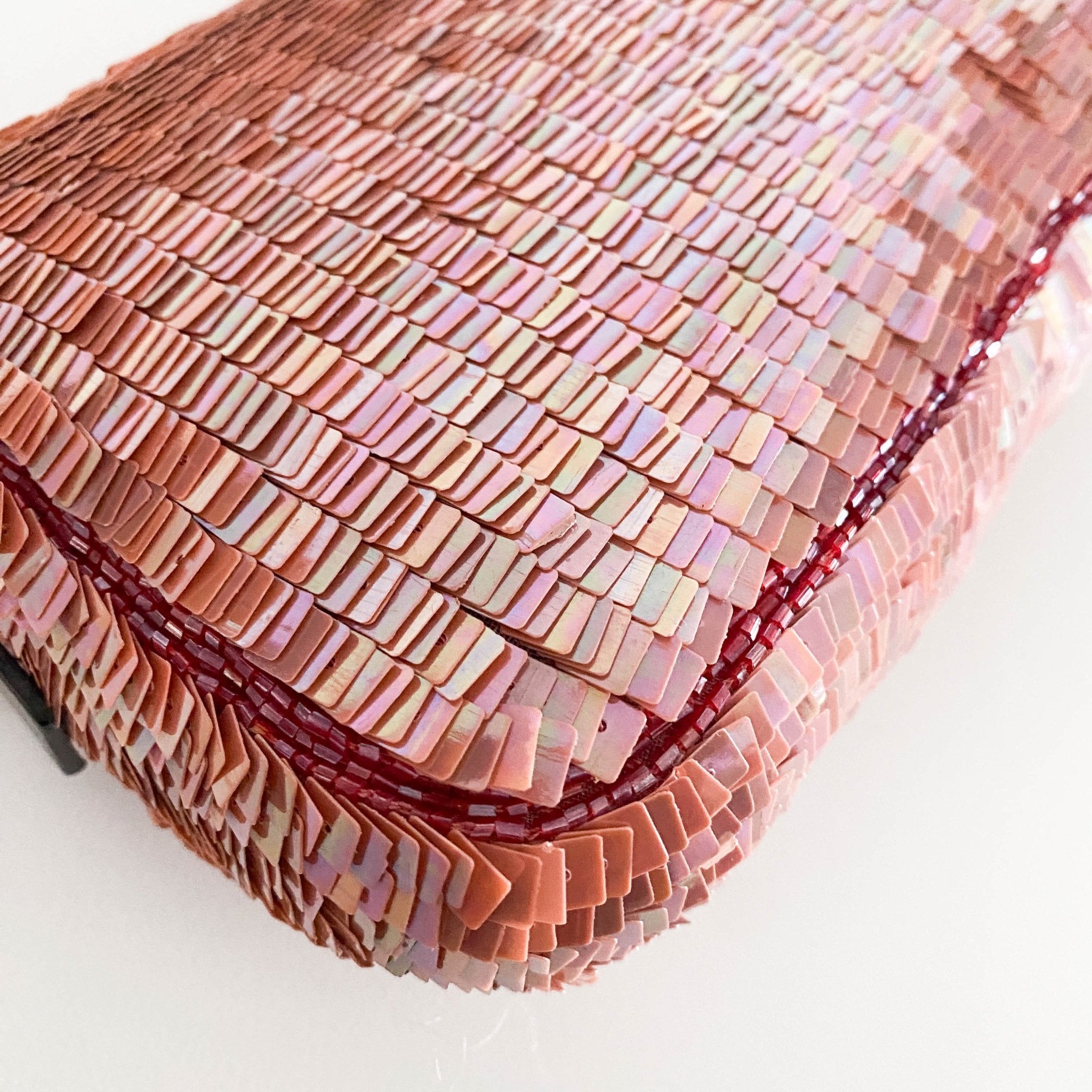 FENDI Baguette Pink Sequin / Beads Shoulder Bag, in , Sold by HIVE PRELOVED - Shoulder Bags, ,