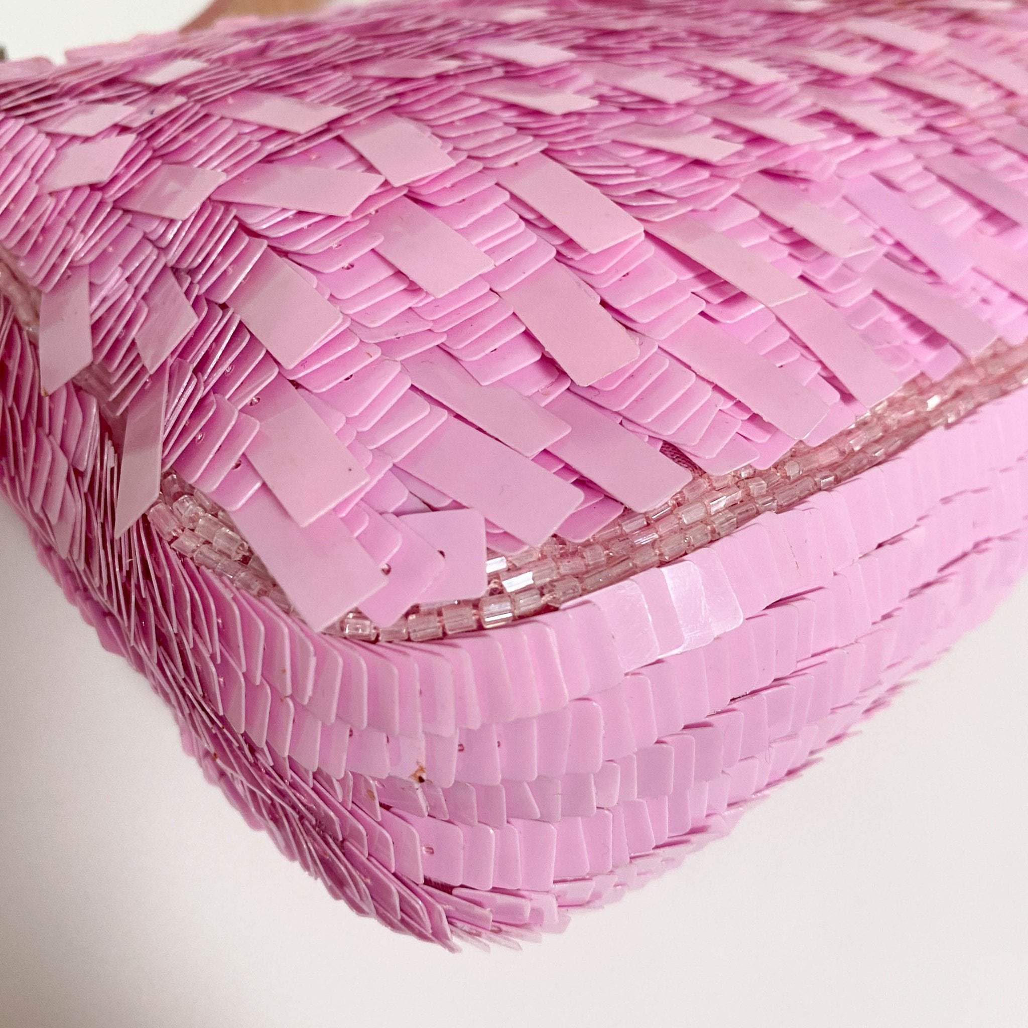 FENDI Baguette Pink Sequin / Python Belt Shoulder Bag, in , Sold by HIVE PRELOVED - Shoulder Bags, ,