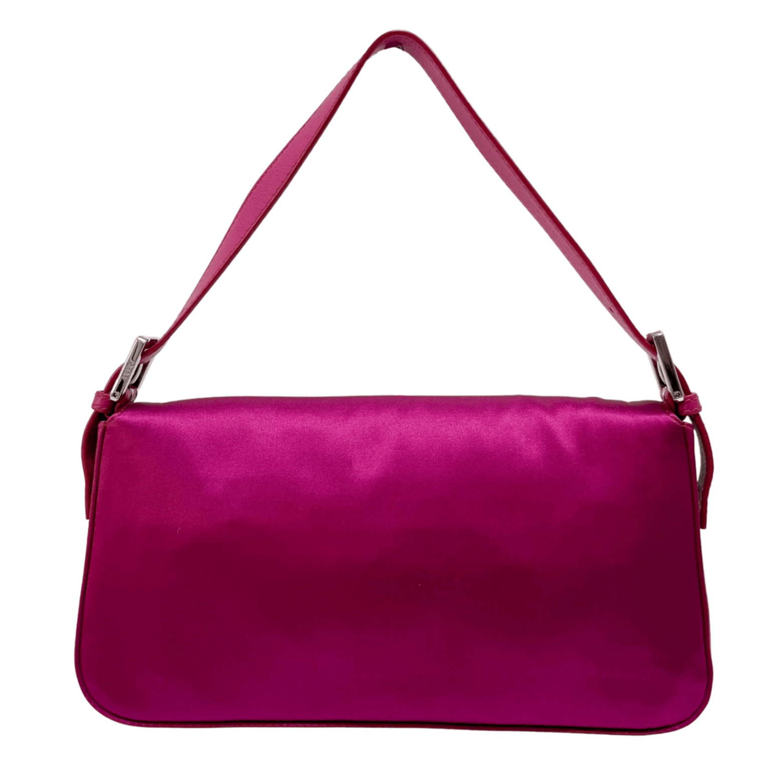 FENDI Baguette Pink Silk with Large Crystals Shoulder Bag, in , Sold by HIVE PRELOVED - Shoulder Bags, ,