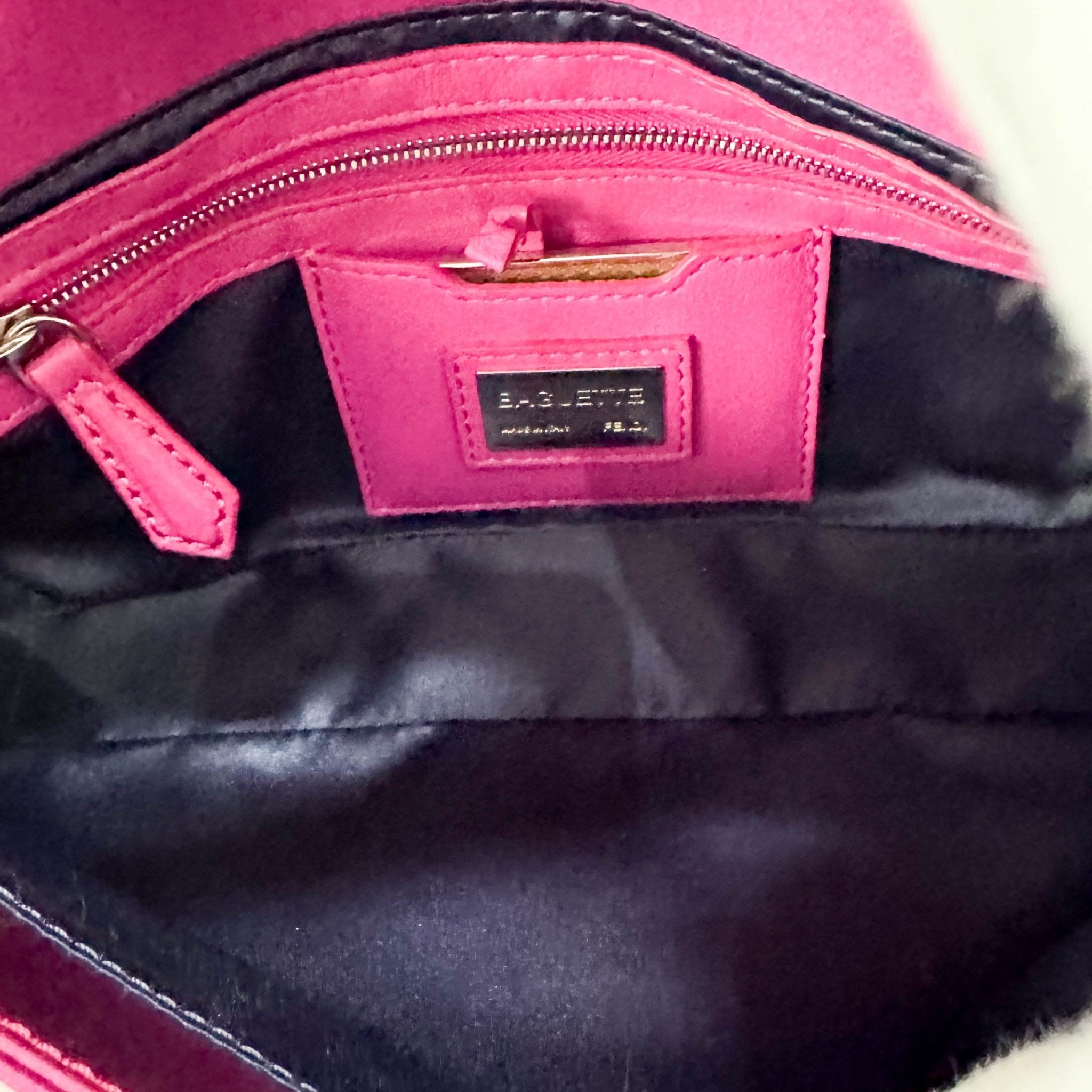 FENDI Baguette Pink Silk with Large Crystals Shoulder Bag, in , Sold by HIVE PRELOVED - Shoulder Bags, ,