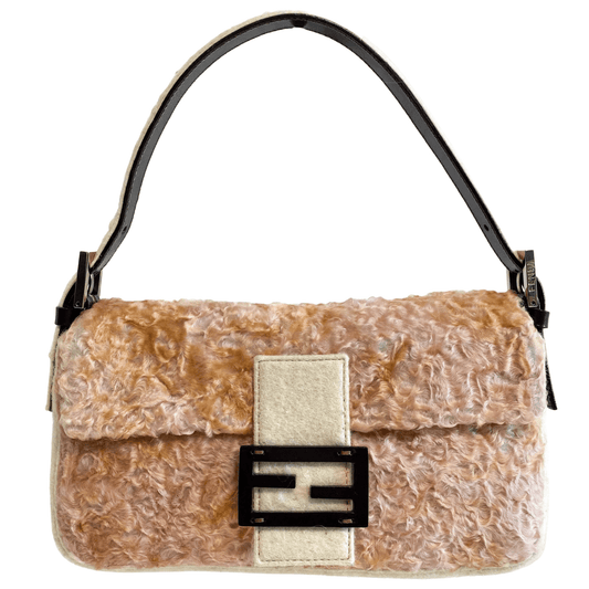 FENDI Baguette Pink Wool / Felt Shoulder Bag, in , Sold by HIVE PRELOVED - Shoulder Bags, ,
