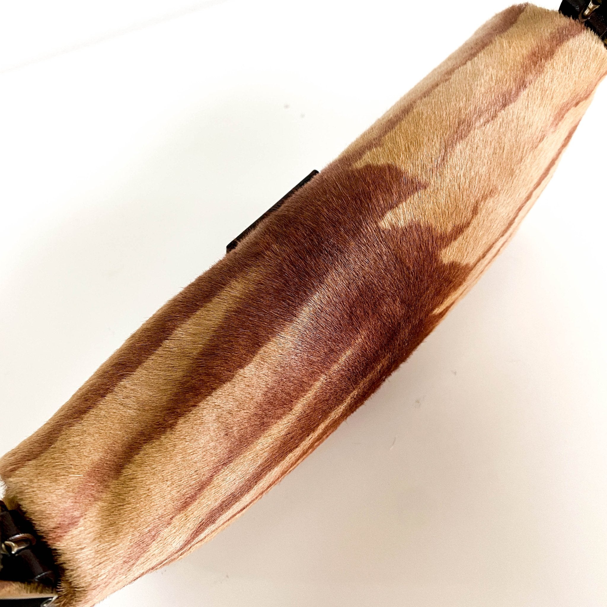 FENDI Baguette Pony Hair Brown Shoulder Bag, in , Sold by HIVE PRELOVED - Shoulder Bags, ,