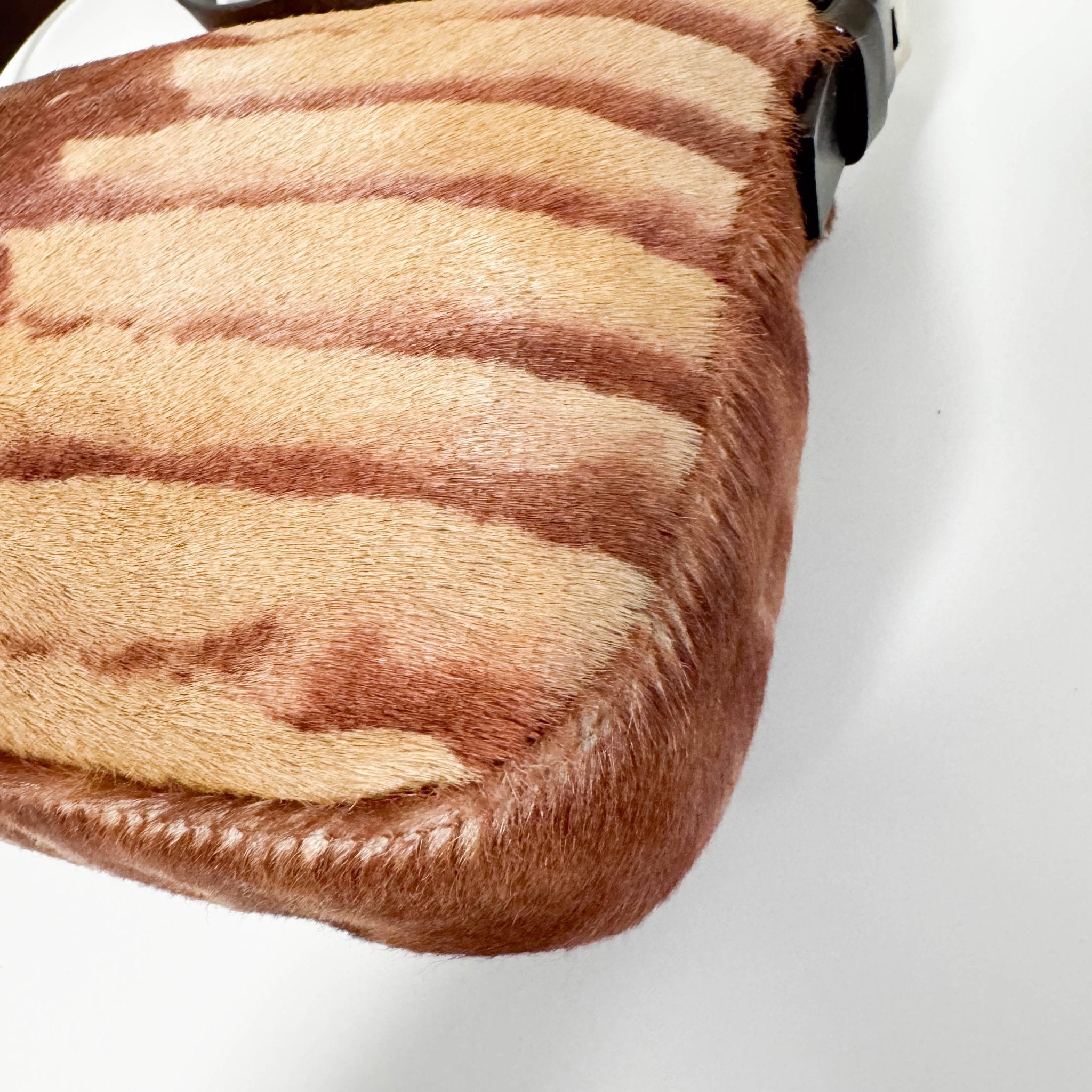 FENDI Baguette Pony Hair Brown Shoulder Bag, in , Sold by HIVE PRELOVED - Shoulder Bags, ,