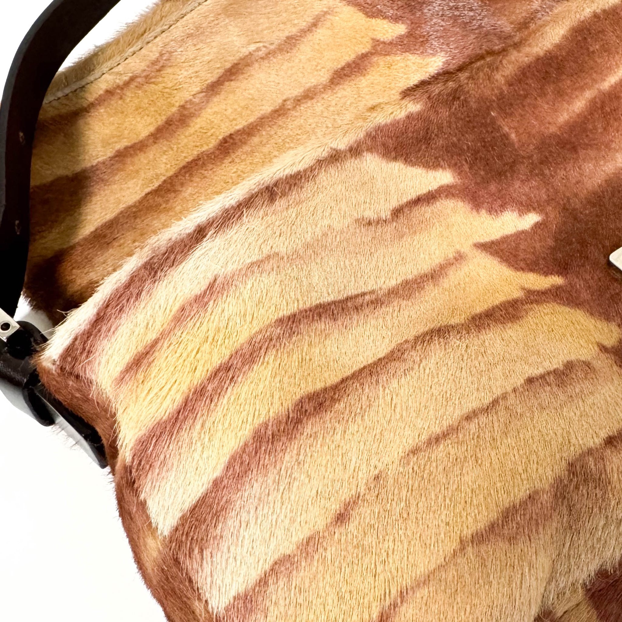 FENDI Baguette Pony Hair Brown Shoulder Bag, in , Sold by HIVE PRELOVED - Shoulder Bags, ,