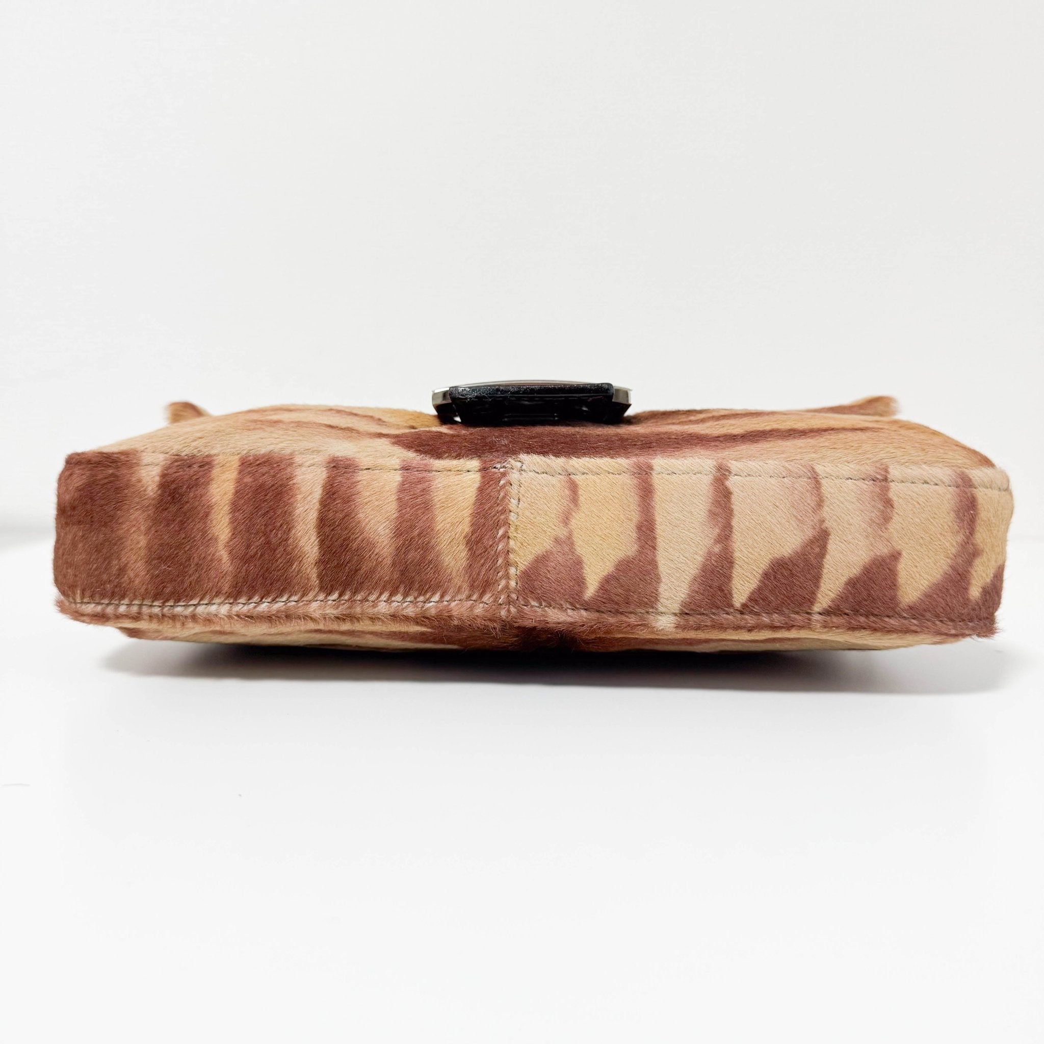 FENDI Baguette Pony Hair Brown Shoulder Bag, in , Sold by HIVE PRELOVED - Shoulder Bags, ,