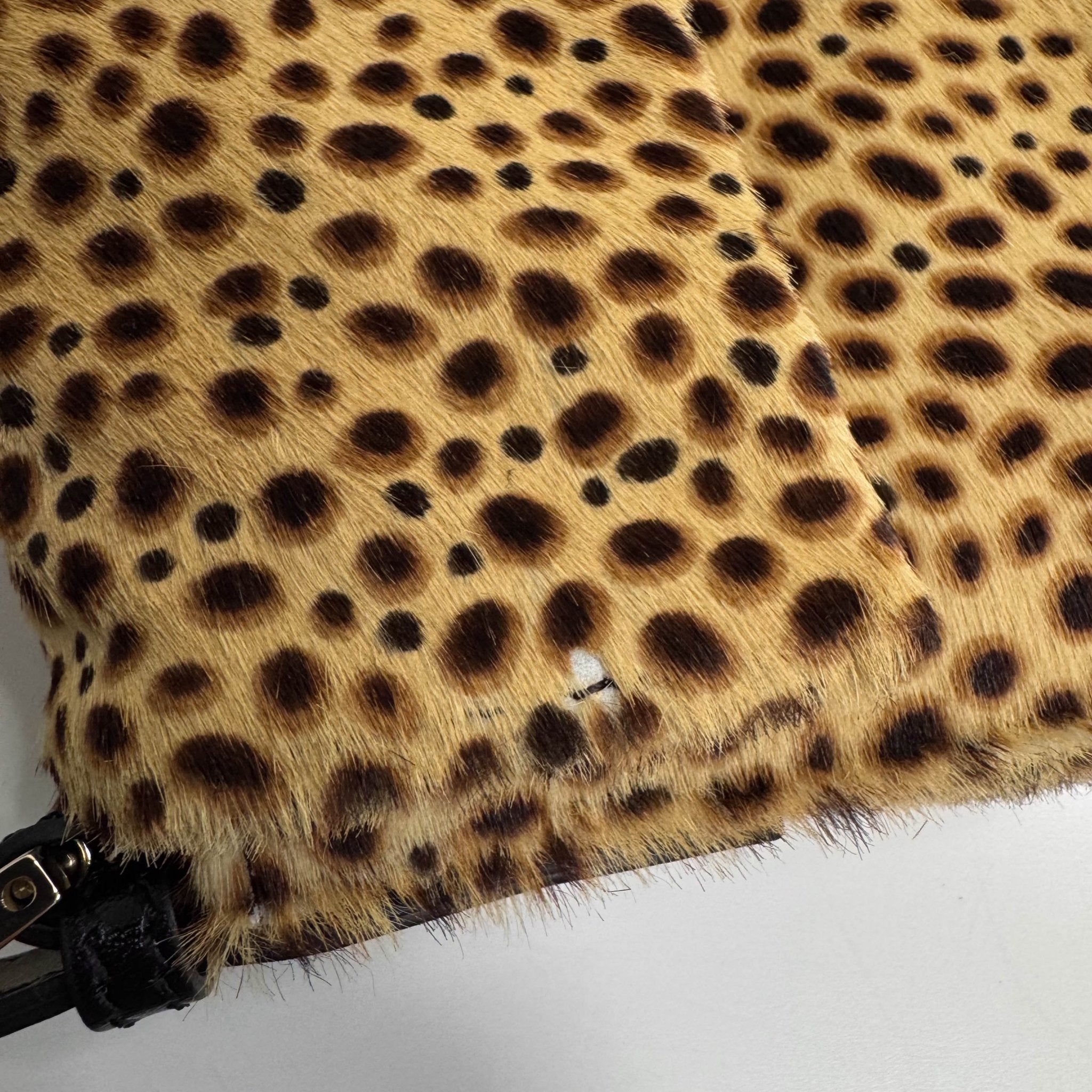 FENDI Baguette Pony Hair Cheetah Shoulder Bag, in , Sold by HIVE PRELOVED - Shoulder Bags, ,