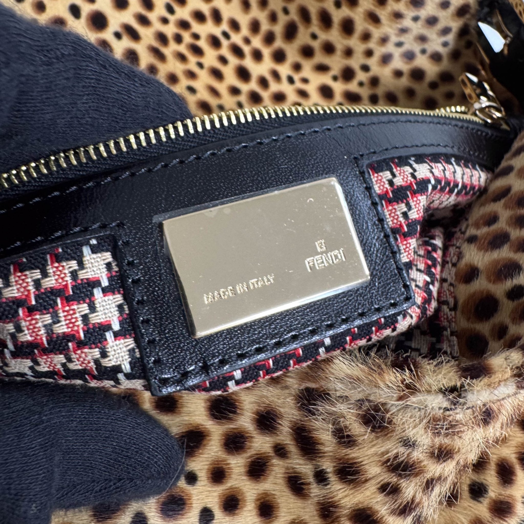 FENDI Baguette Pony Hair Cheetah Shoulder Bag, in , Sold by HIVE PRELOVED - Shoulder Bags, ,