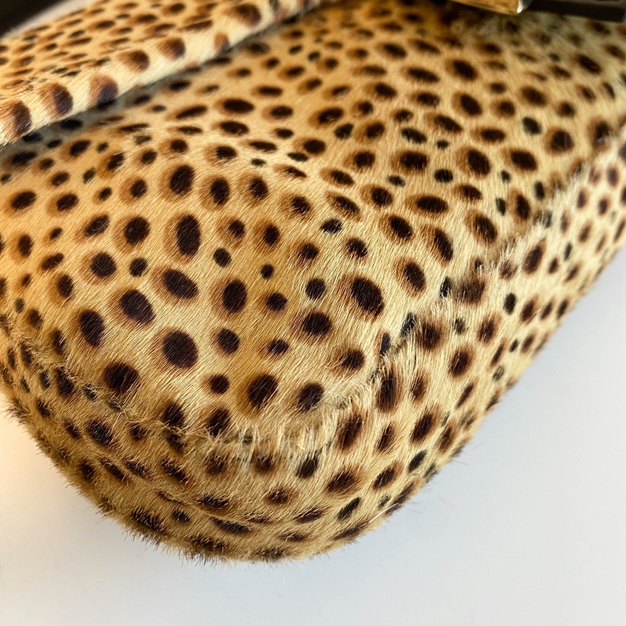 FENDI Baguette Pony Hair Cheetah Shoulder Bag, in , Sold by HIVE PRELOVED - Shoulder Bags, ,