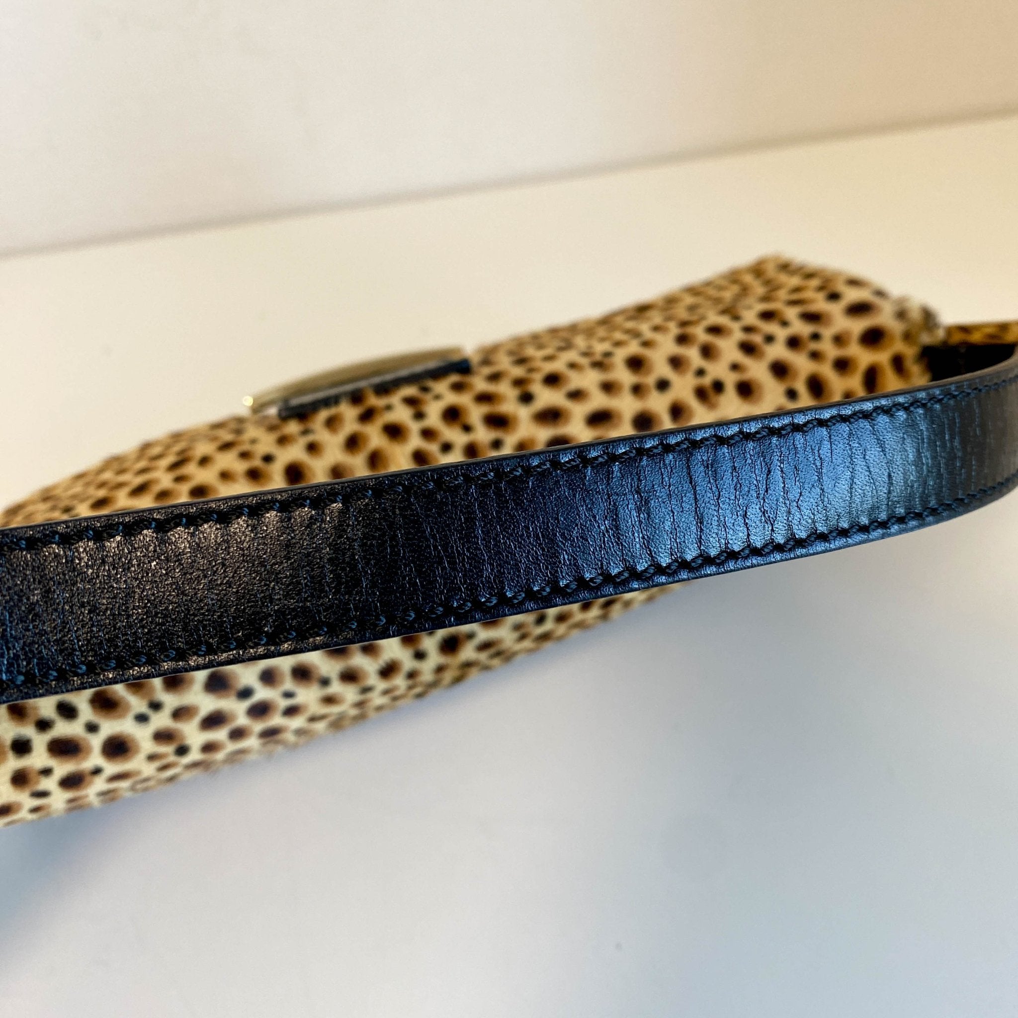 FENDI Baguette Pony Hair Cheetah Shoulder Bag, in , Sold by HIVE PRELOVED - Shoulder Bags, ,