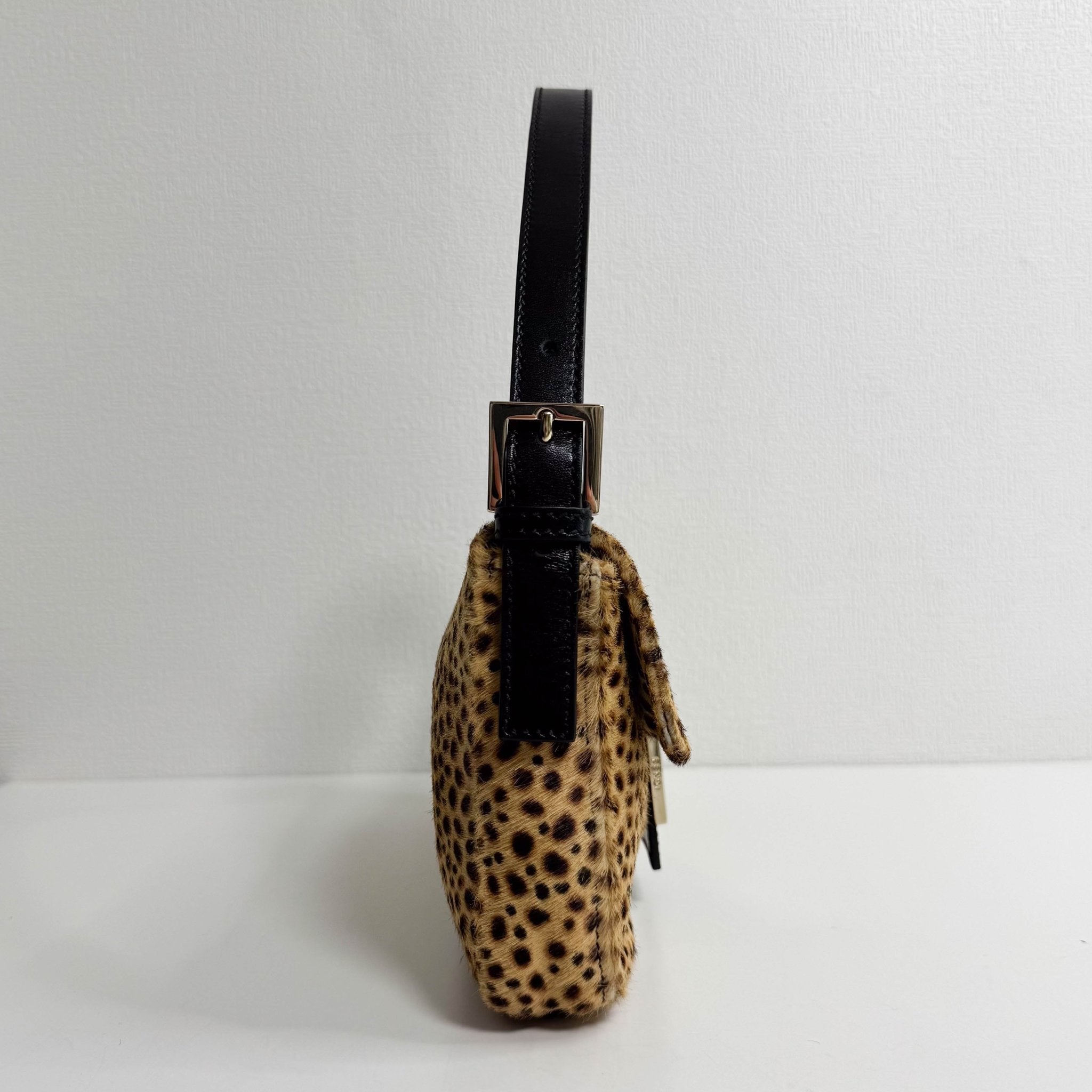 FENDI Baguette Pony Hair Cheetah Shoulder Bag, in , Sold by HIVE PRELOVED - Shoulder Bags, ,