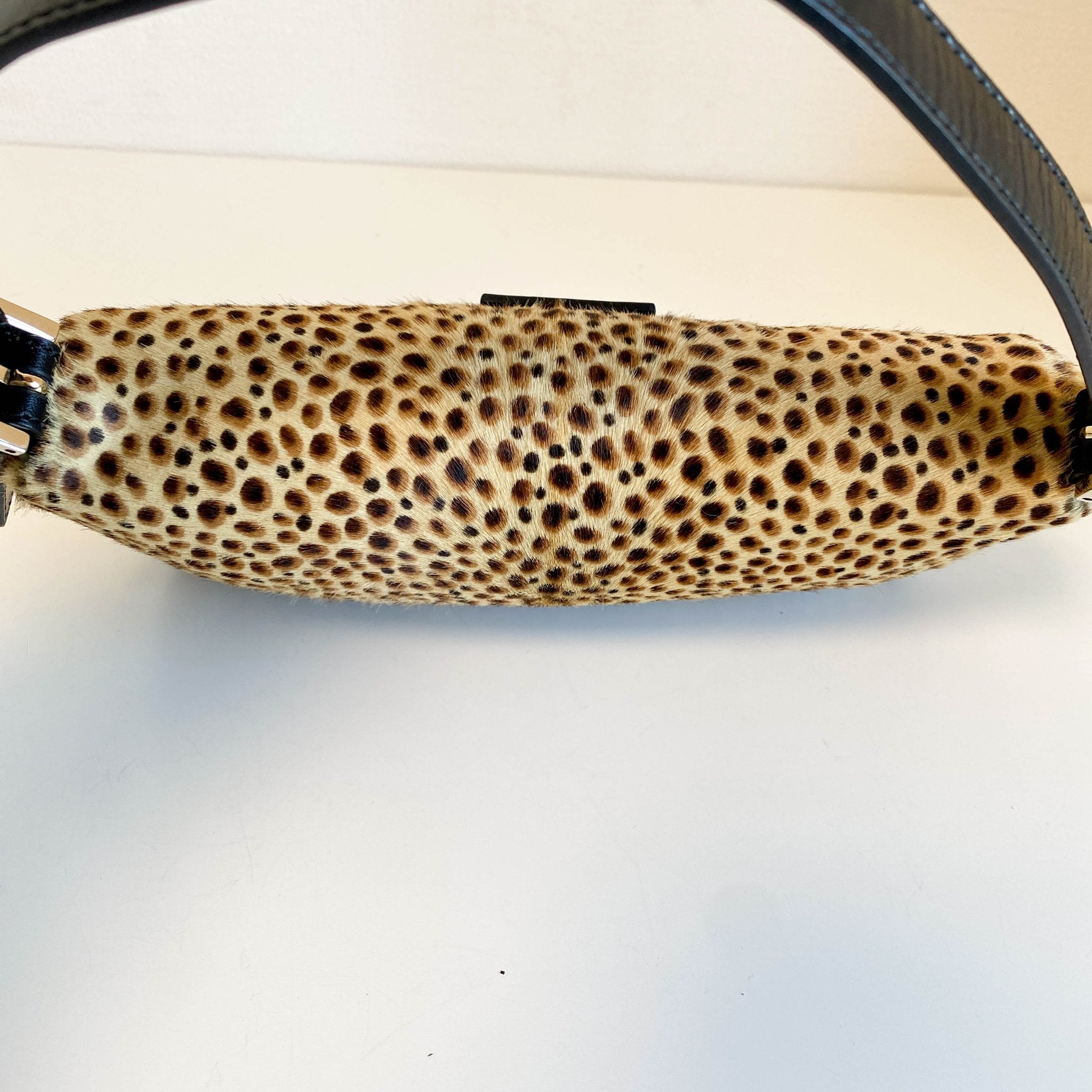 FENDI Baguette Pony Hair Cheetah Shoulder Bag, in , Sold by HIVE PRELOVED - Shoulder Bags, ,