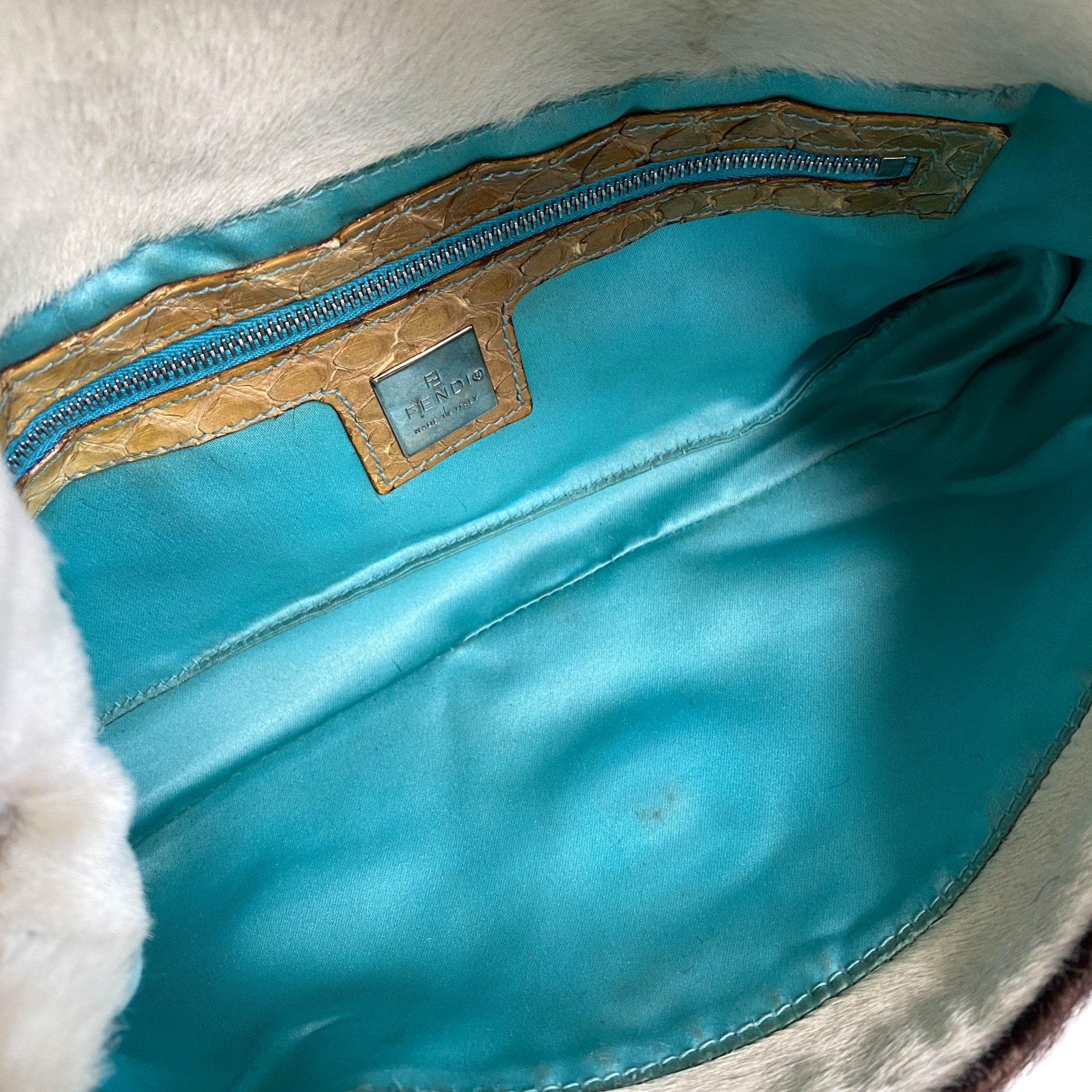 FENDI Baguette Pony Hair Cowhide Print Shoulder Bag, in , Sold by HIVE PRELOVED - Shoulder Bags, ,