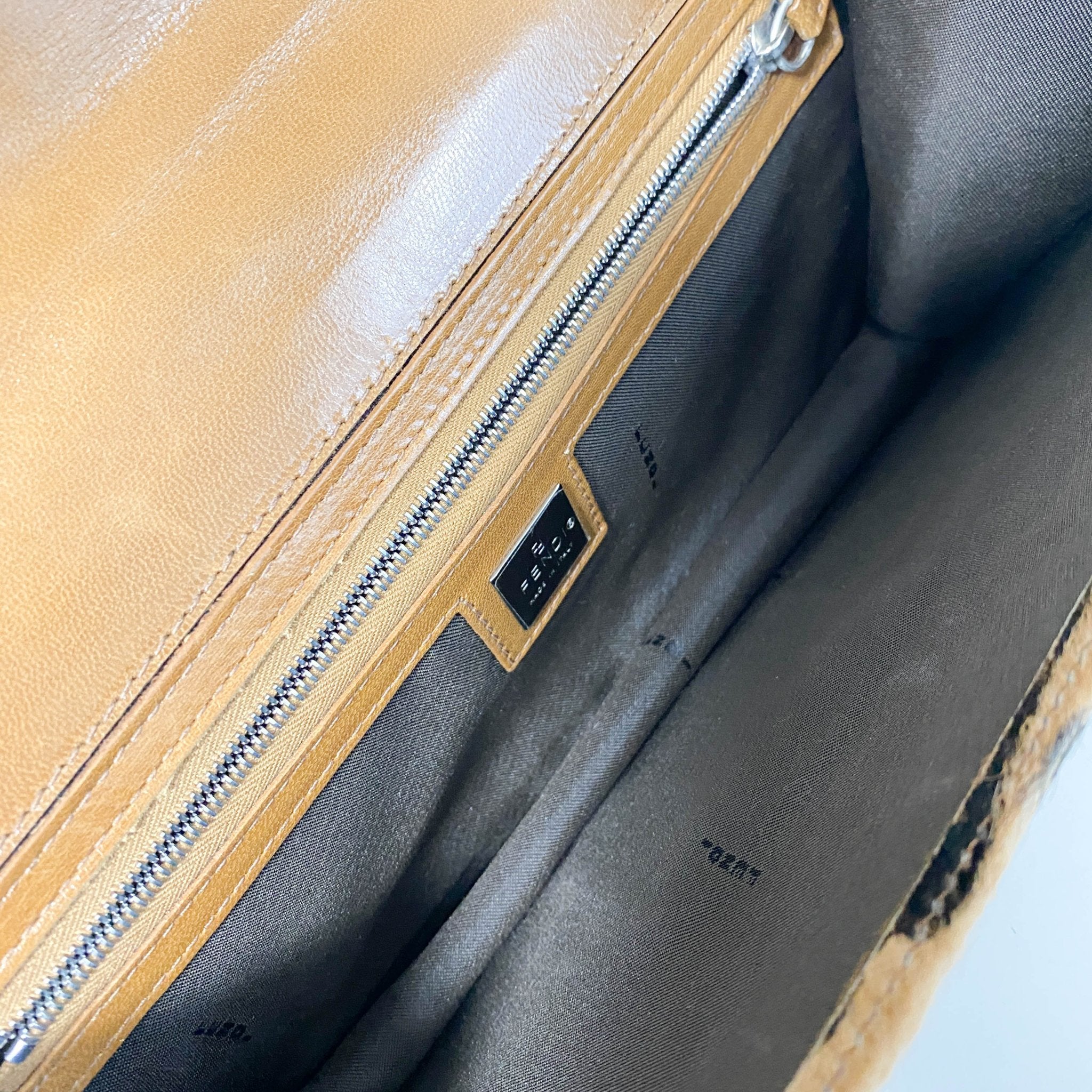 FENDI Baguette Pony Hair Leopard Print Shoulder Bag, in , Sold by HIVE PRELOVED - Shoulder Bags, ,