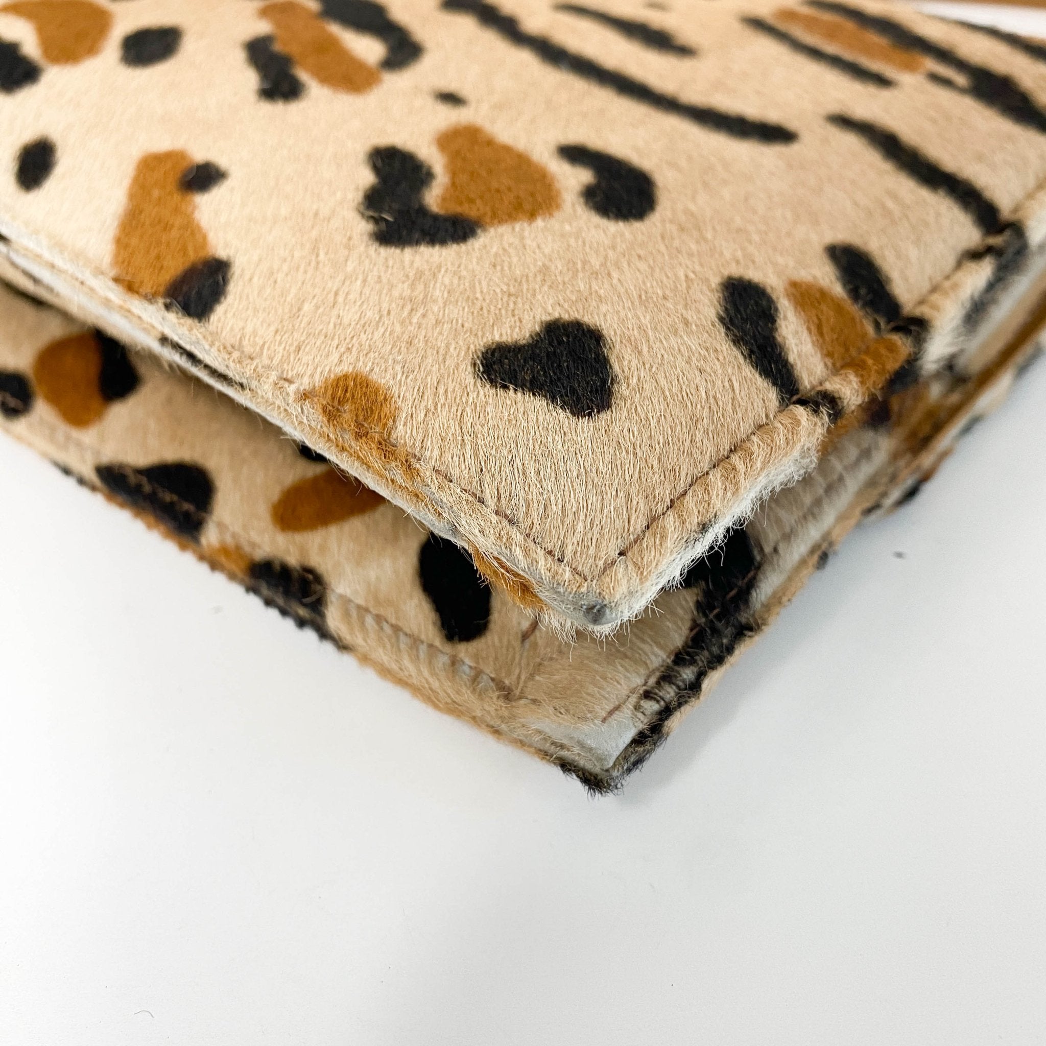 FENDI Baguette Pony Hair Leopard Print Shoulder Bag, in , Sold by HIVE PRELOVED - Shoulder Bags, ,