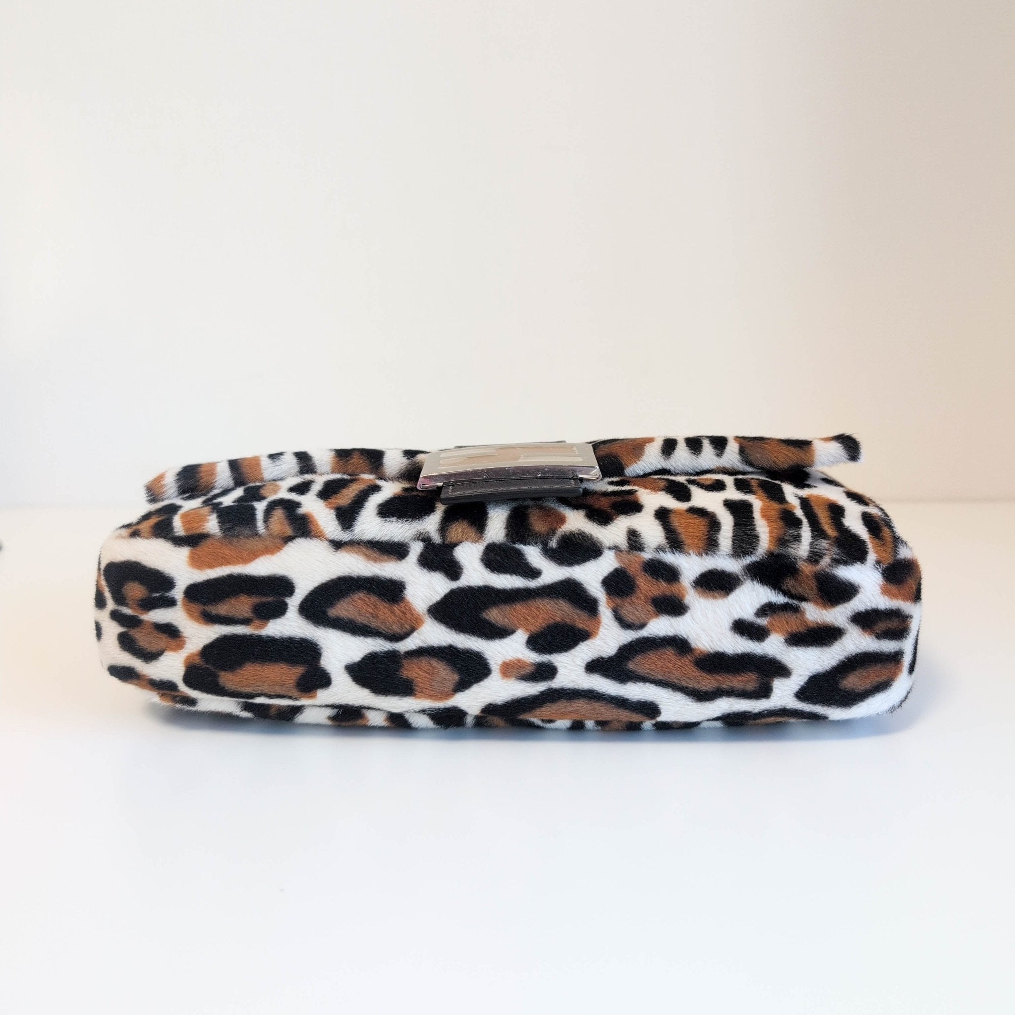 FENDI Baguette Pony Hair Leopard Shoulder Bag, in , Sold by HIVE PRELOVED - Crossbody bags, Handle Bags,