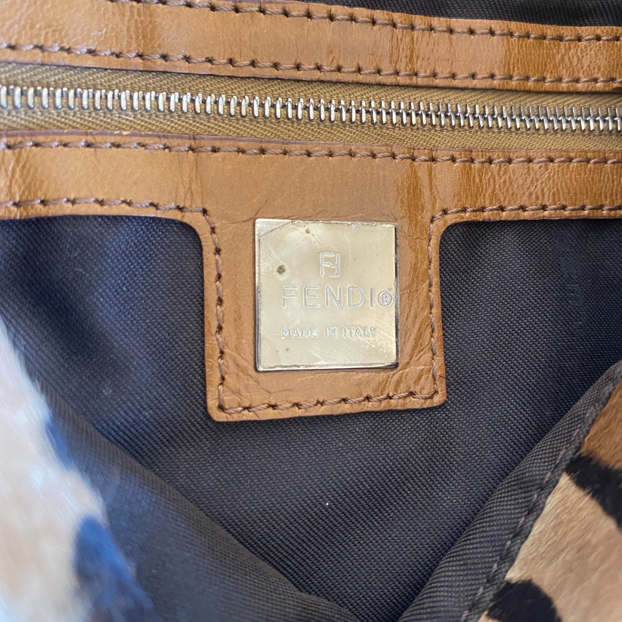 FENDI Baguette Pony Hair Leopard Shoulder Bag, in , Sold by HIVE PRELOVED - Shoulder Bags, ,