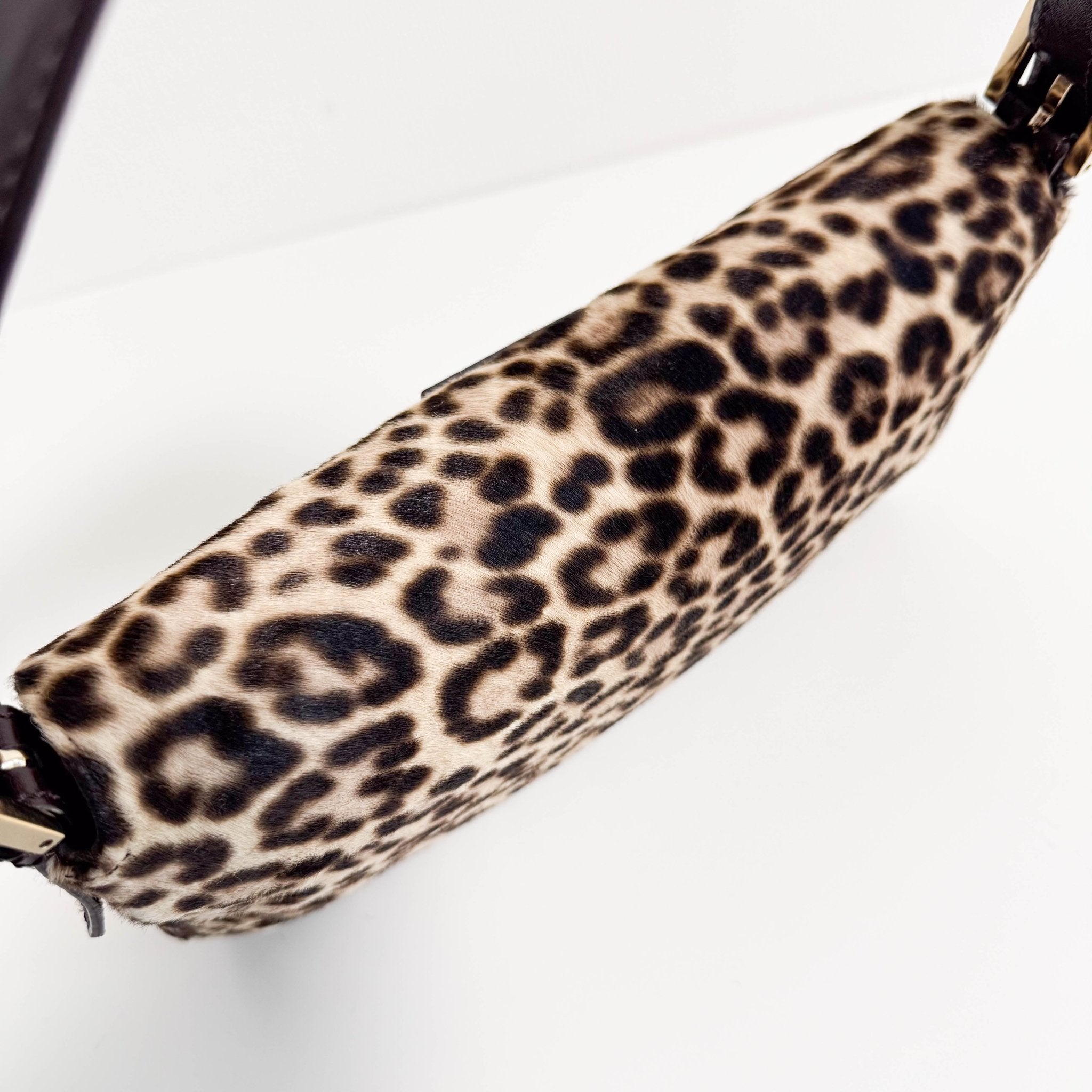 FENDI Baguette Pony Hair Leopard Shoulder Bag, in , Sold by HIVE PRELOVED - Shoulder Bags, ,