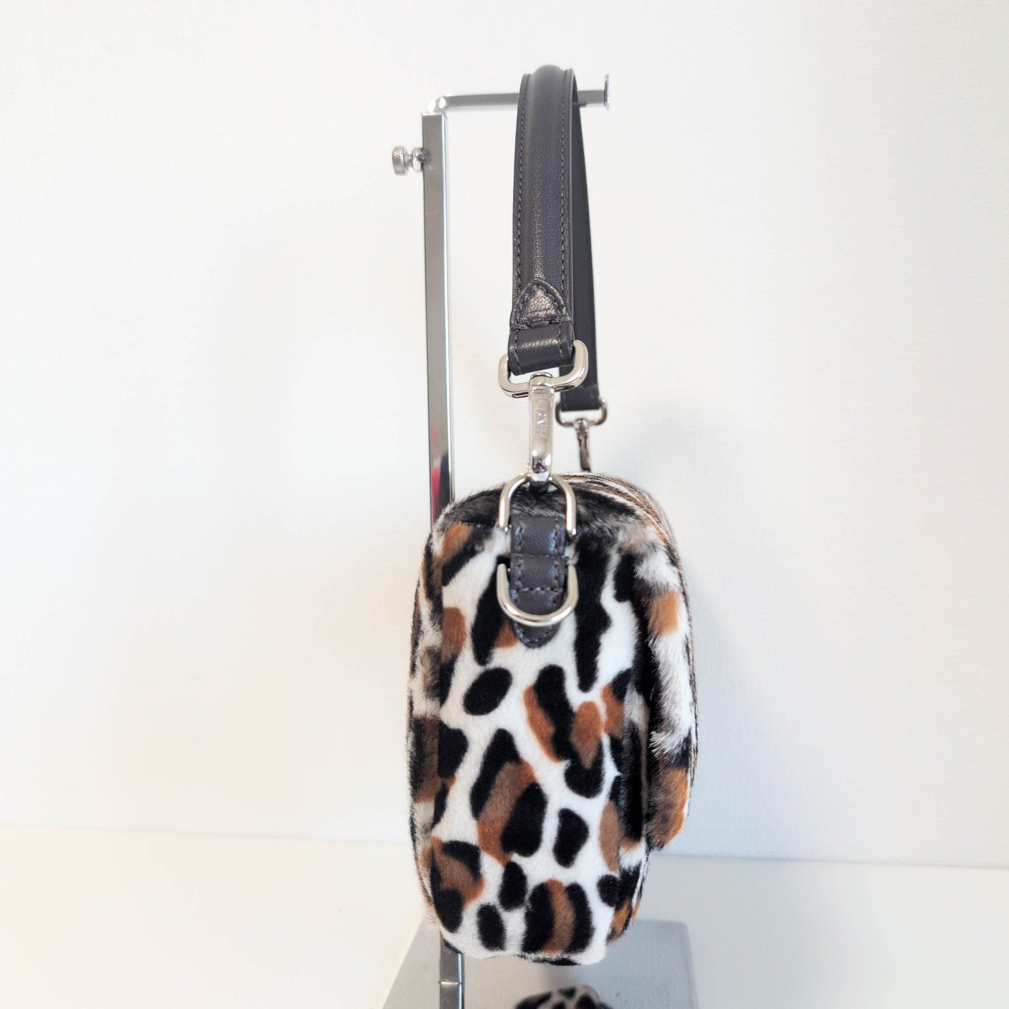 FENDI Baguette Pony Hair Leopard Shoulder Bag, in , Sold by HIVE PRELOVED - Crossbody bags, Handle Bags,