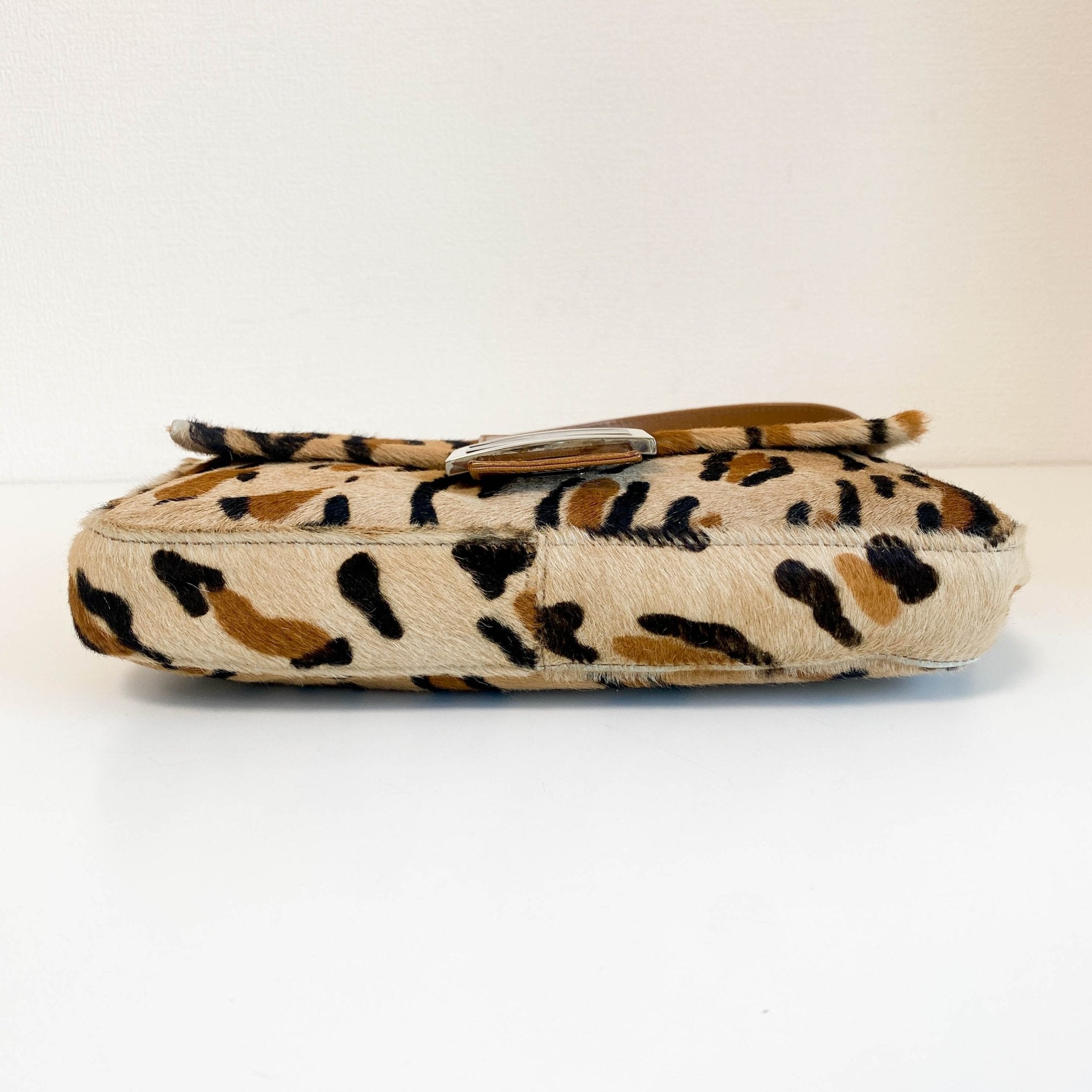 FENDI Baguette Pony Hair Leopard Shoulder Bag, in , Sold by HIVE PRELOVED - Shoulder Bags, ,