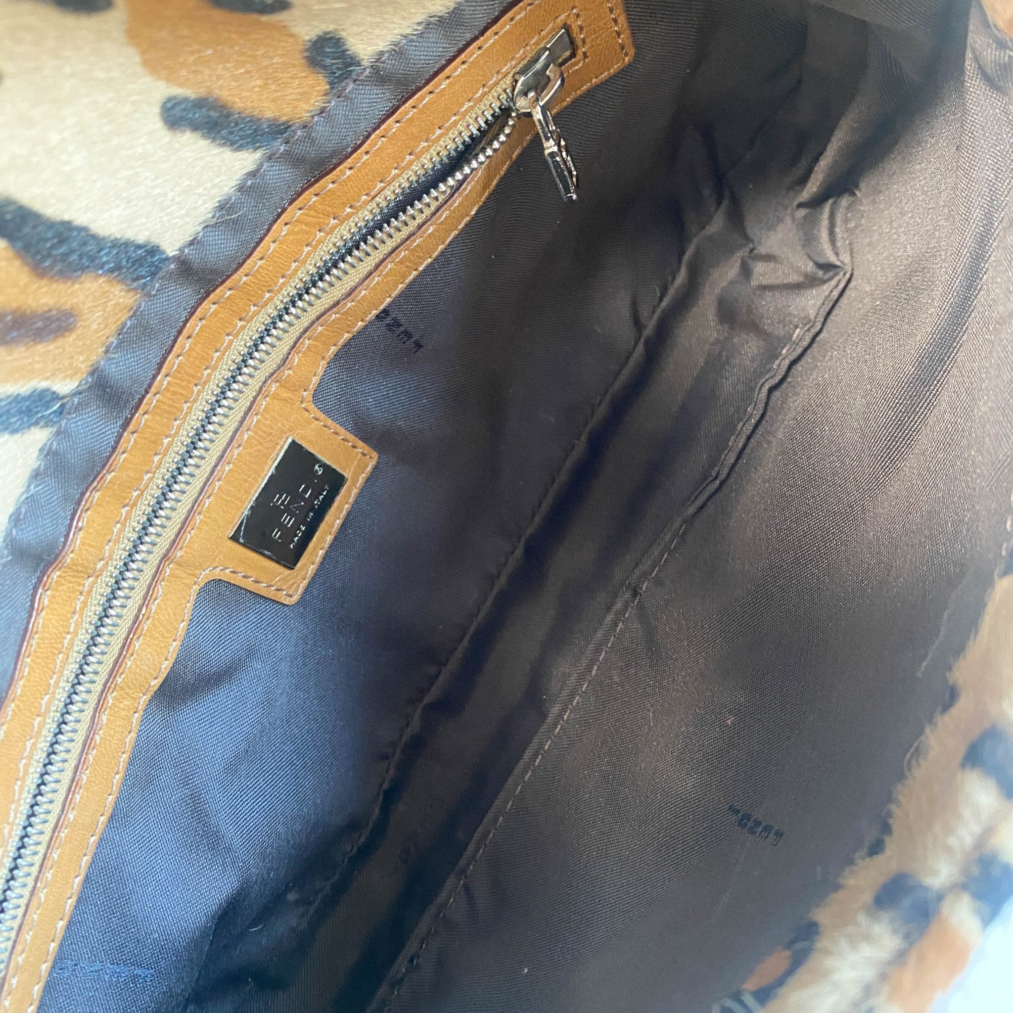 FENDI Baguette Pony Hair Leopard Shoulder Bag, in , Sold by HIVE PRELOVED - Shoulder Bags, ,