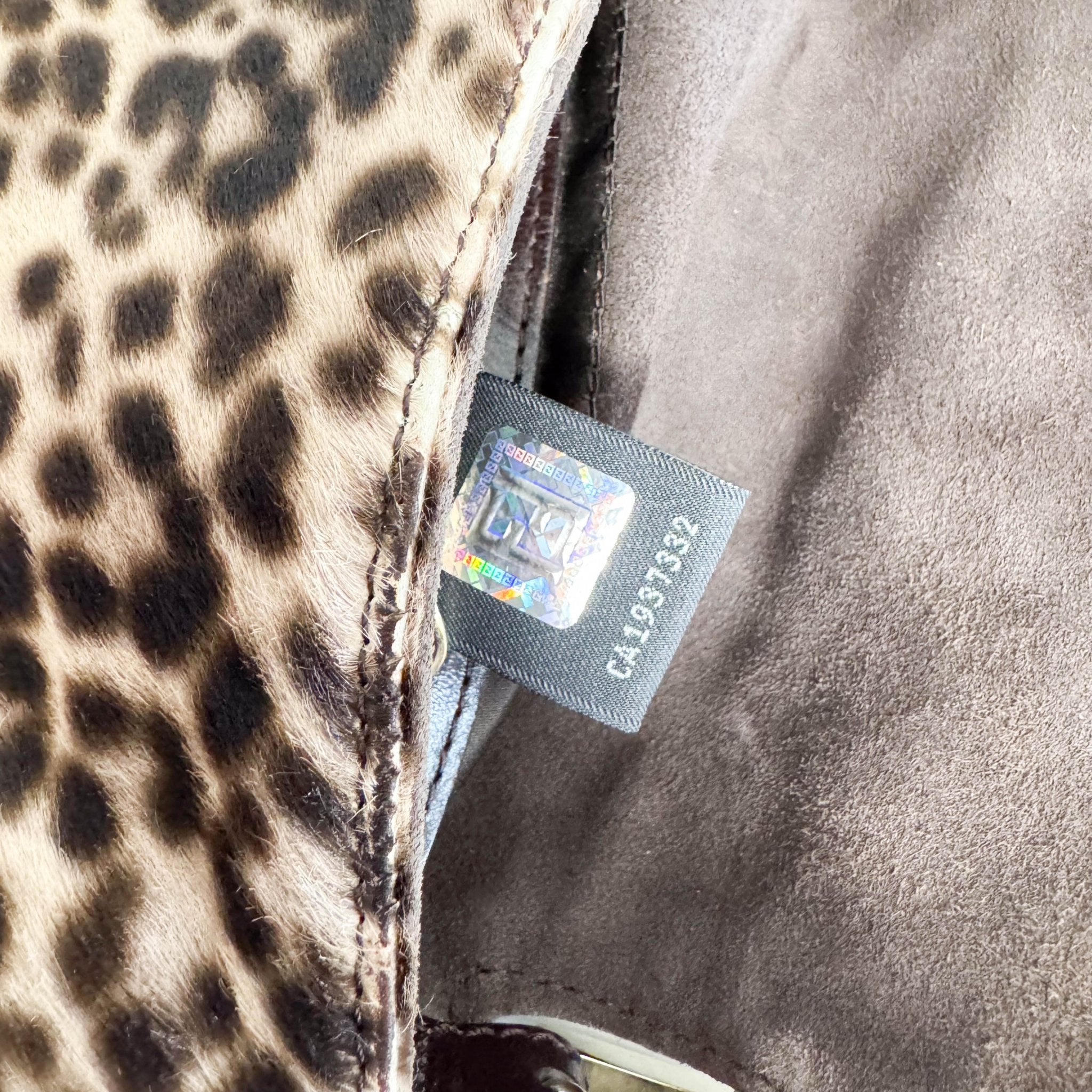 FENDI Baguette Pony Hair Leopard Shoulder Bag, in , Sold by HIVE PRELOVED - Shoulder Bags, ,