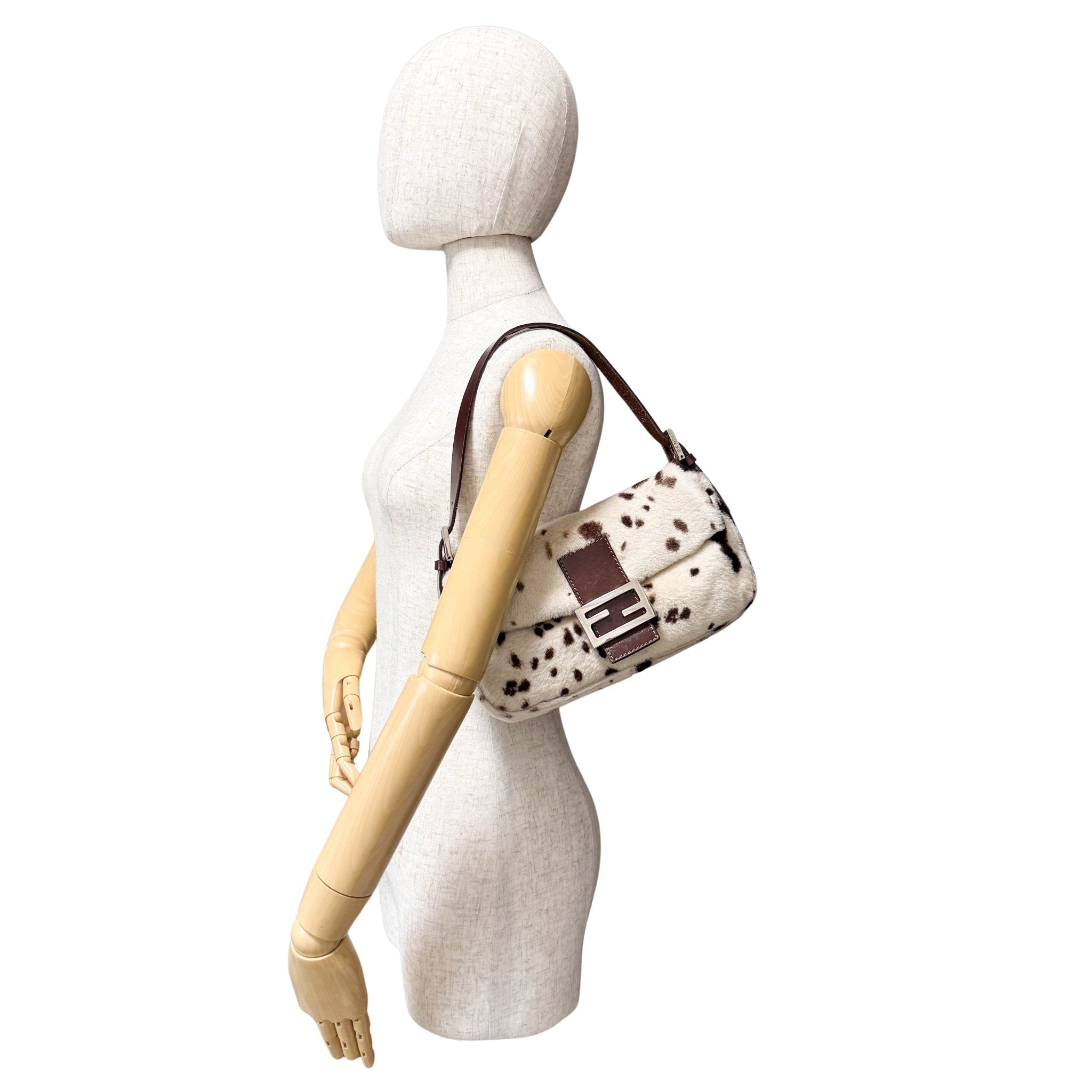 FENDI Baguette Pony Hair Shoulder Bag, in , Sold by HIVE PRELOVED - Shoulder Bags, ,