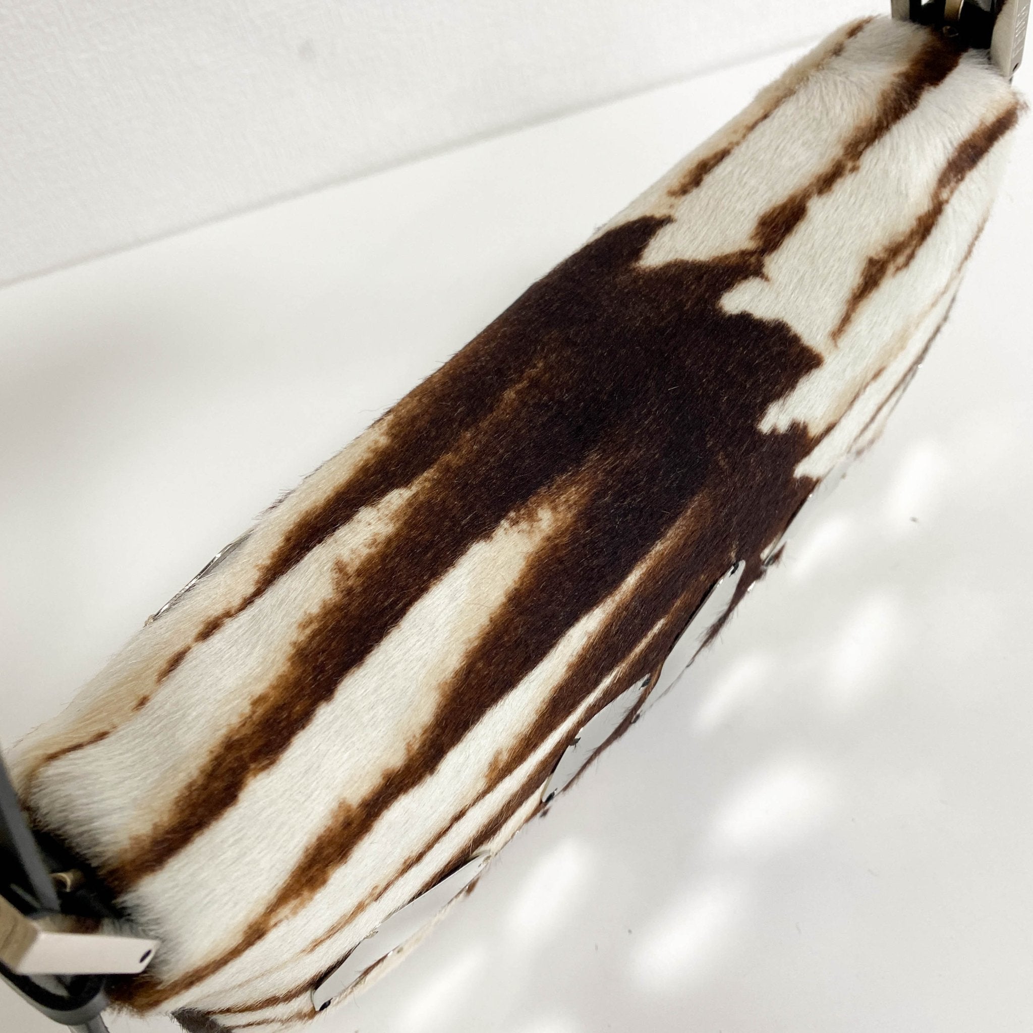 FENDI Baguette Pony Hair Zebra Design with Mirror Shoulder Bag, in , Sold by HIVE PRELOVED - Shoulder Bags, ,
