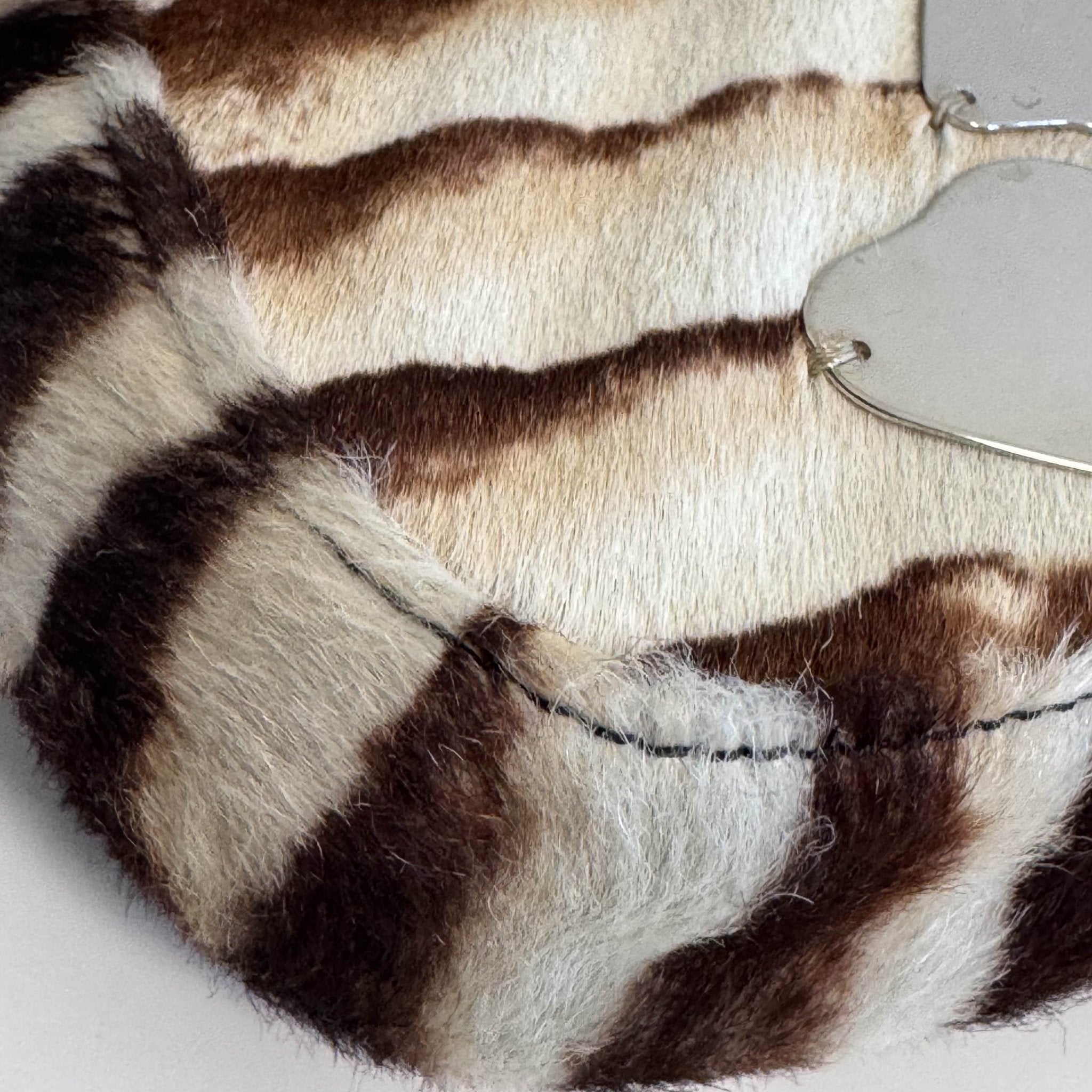 FENDI Baguette Pony Hair Zebra Design with Mirror Shoulder Bag, in , Sold by HIVE PRELOVED - Shoulder Bags, ,