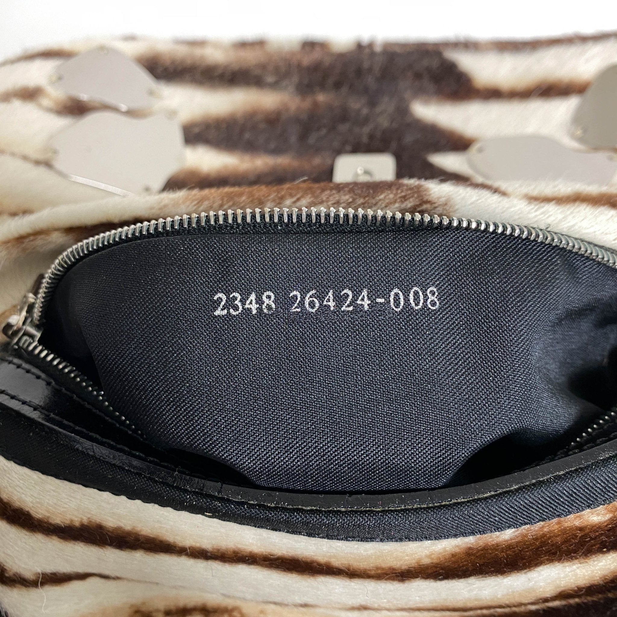 FENDI Baguette Pony Hair Zebra Design with Mirror Shoulder Bag, in , Sold by HIVE PRELOVED - Shoulder Bags, ,